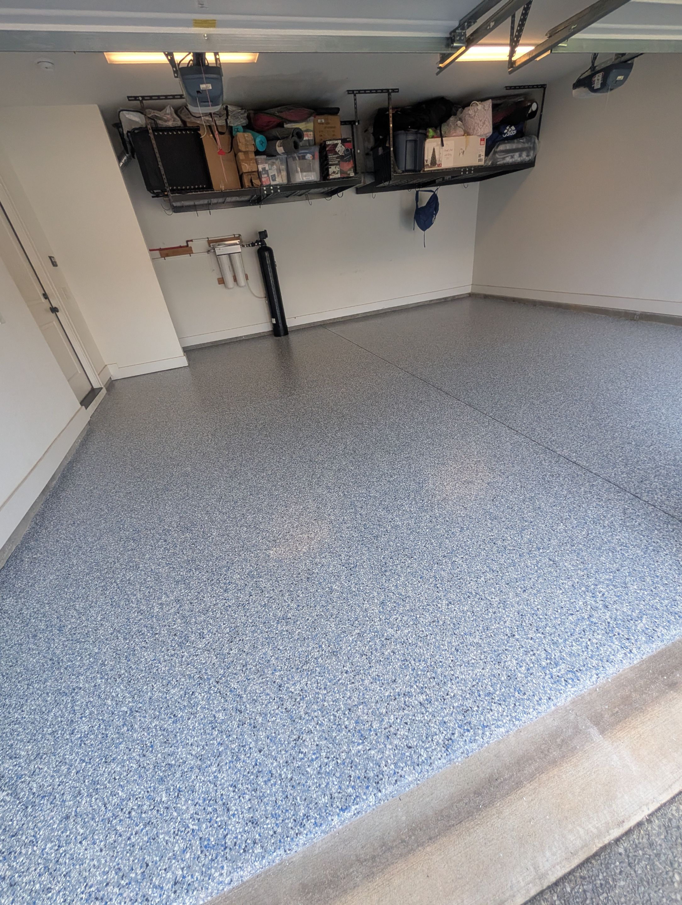 Garage Floor Coating using Comet by My Garage Floor Guys