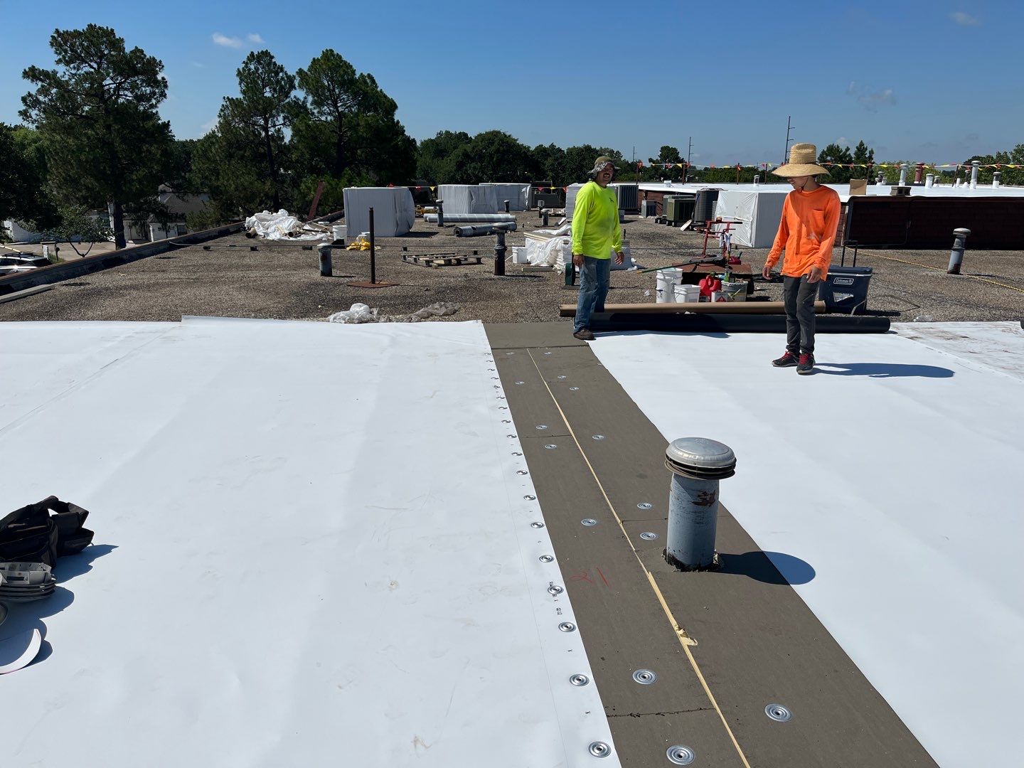 TPO Project in Tulsa by Decor Roofing & Restoration