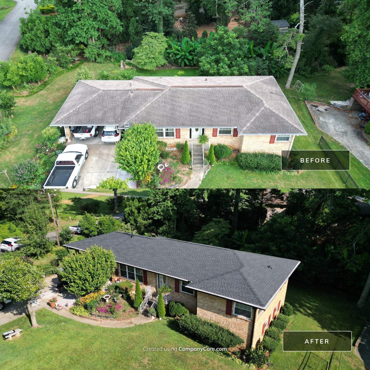 Roof replacement by Deerfield Roofing LLC
