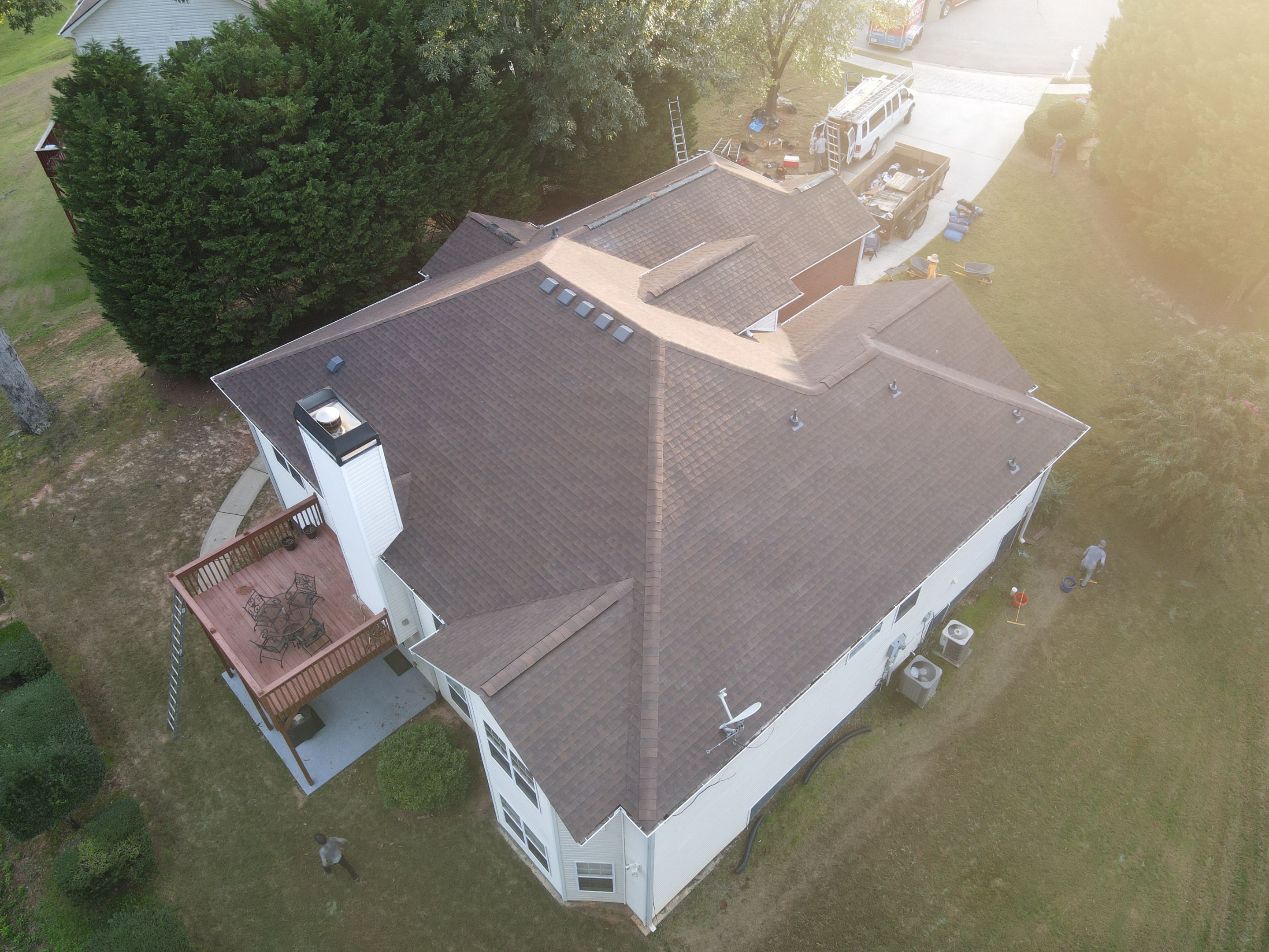 Residential Roofing Installation using GAF by Inspector Roofing and Restoration