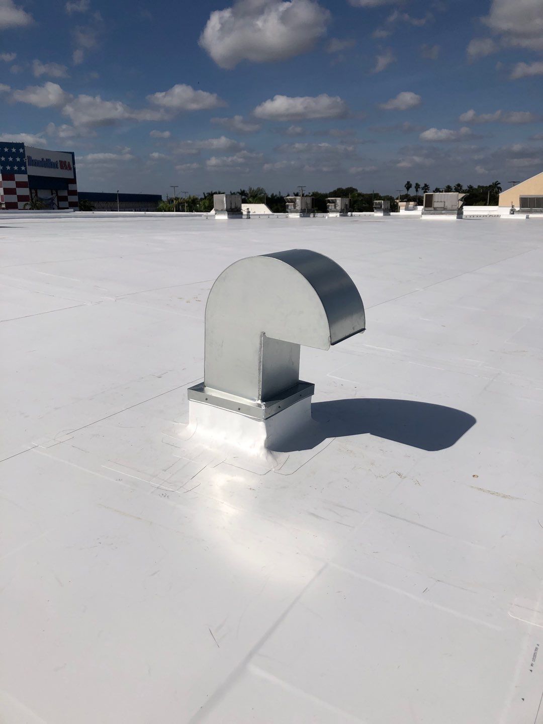 Commercial Re-Roof using GAF TPO by First Due Roofing