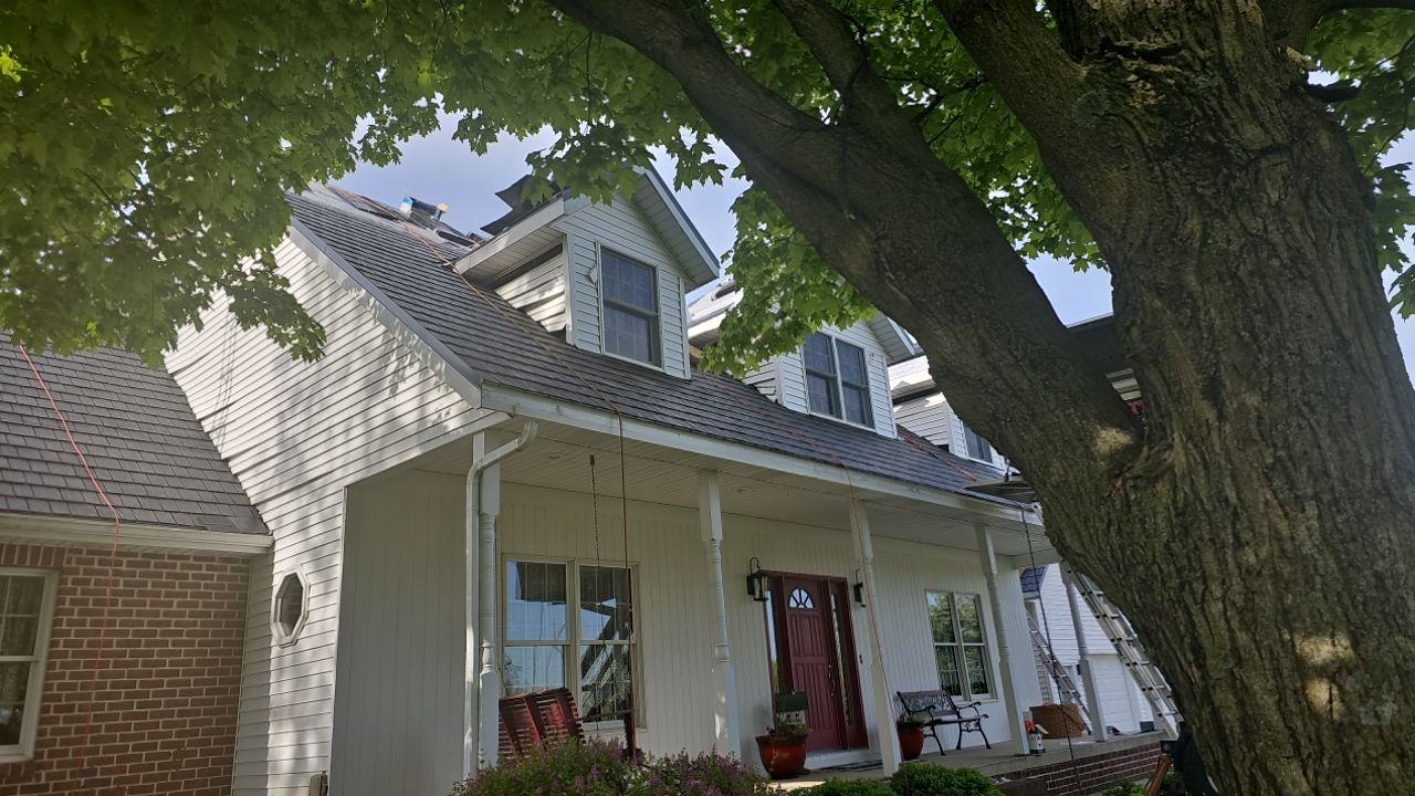 Residential Roofing Installation using Euro Shield Beaumount Shake Black by Nitro Roofing and Construction