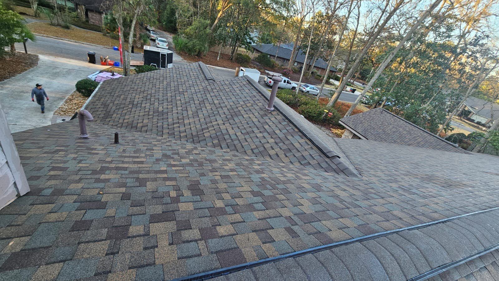 Reroof plus new addition in Gainesville, FL by Brehm Roofing