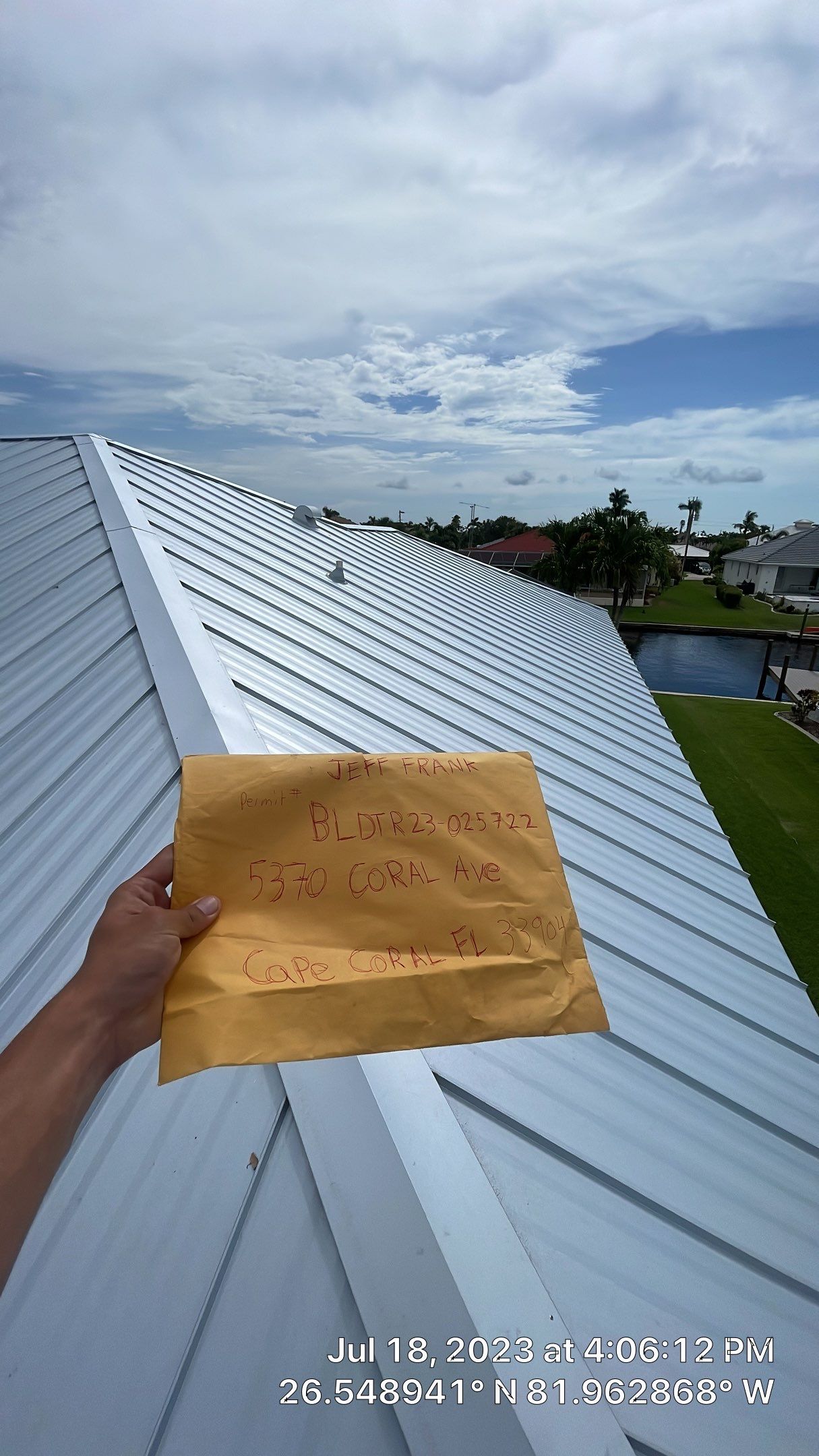 Residential Roofing Installation using Standing Seam Metal by Protek Roofing Heating Air & Solar