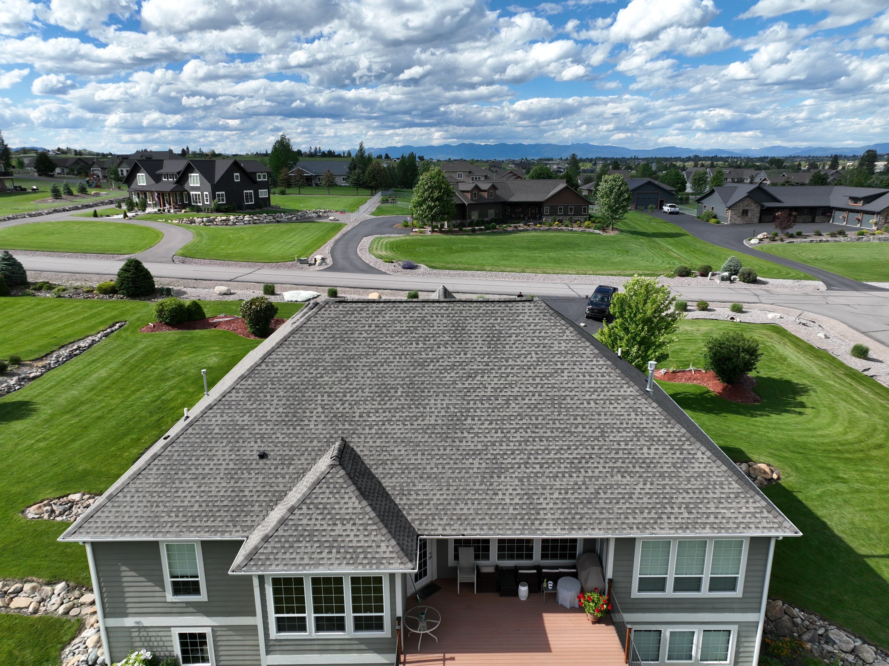 GAF Timberline HDZ - Weathered Wood by Montana Roofing Solutions