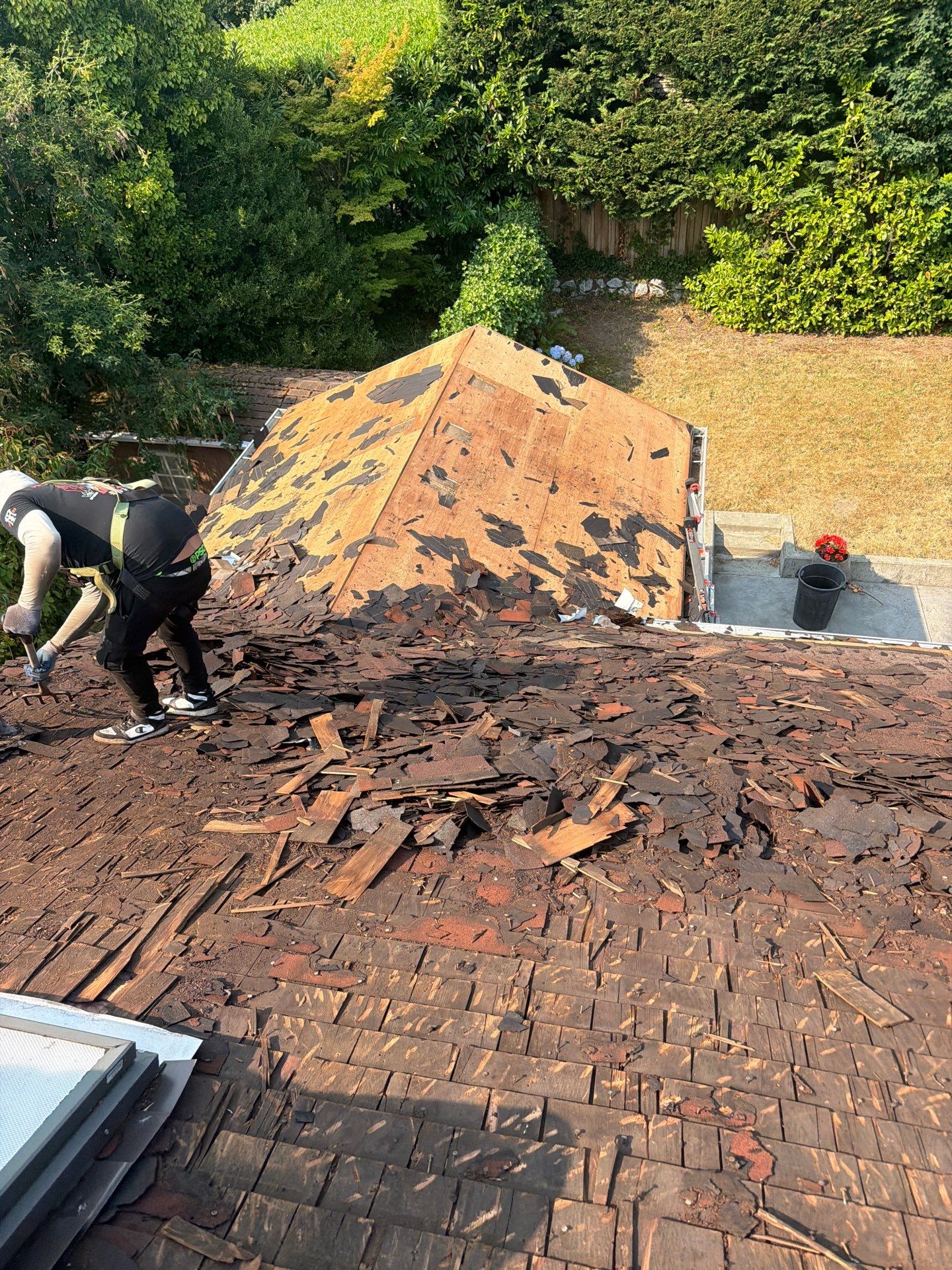 Residential Roofing Installation using GAF HDZ Shingles by Roofing Formula LLC
