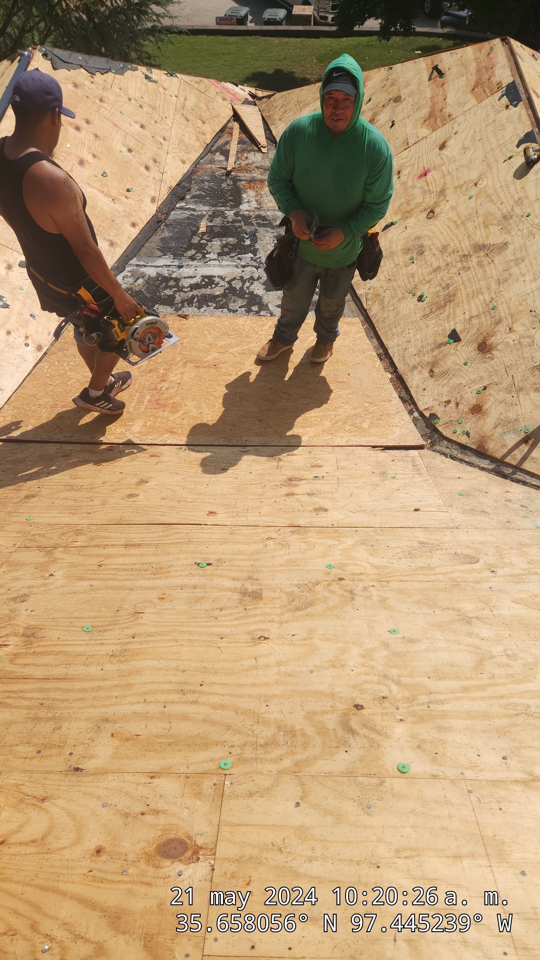 Residential Roofing Installation using Atlas by Castillo Roofing