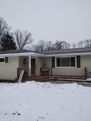 5 Star Metal Crinkle Finish in Charcoal & 5" Gutters