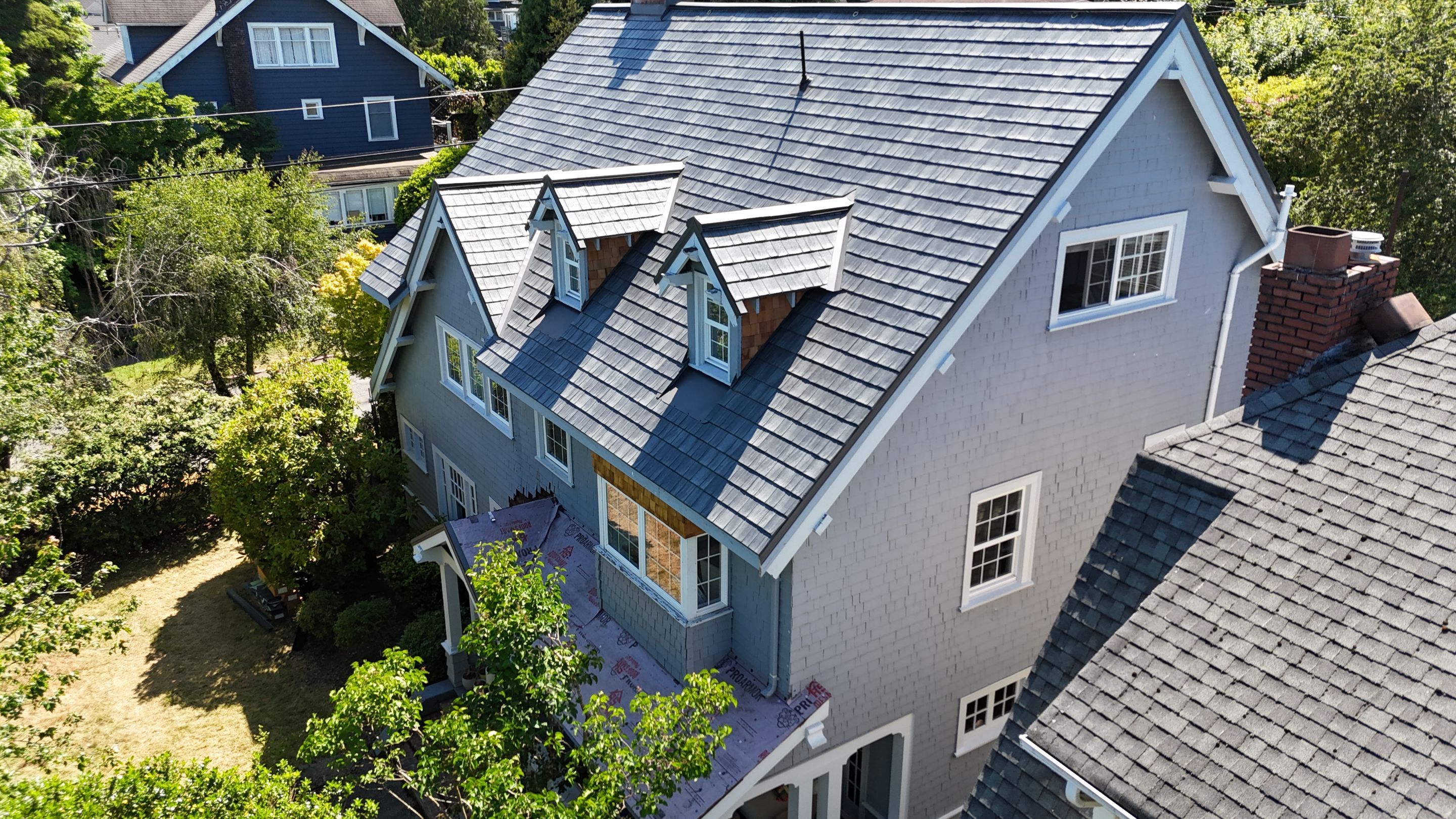 Stamped Metal - Kasselwood Aged Cedar by RoofSmart