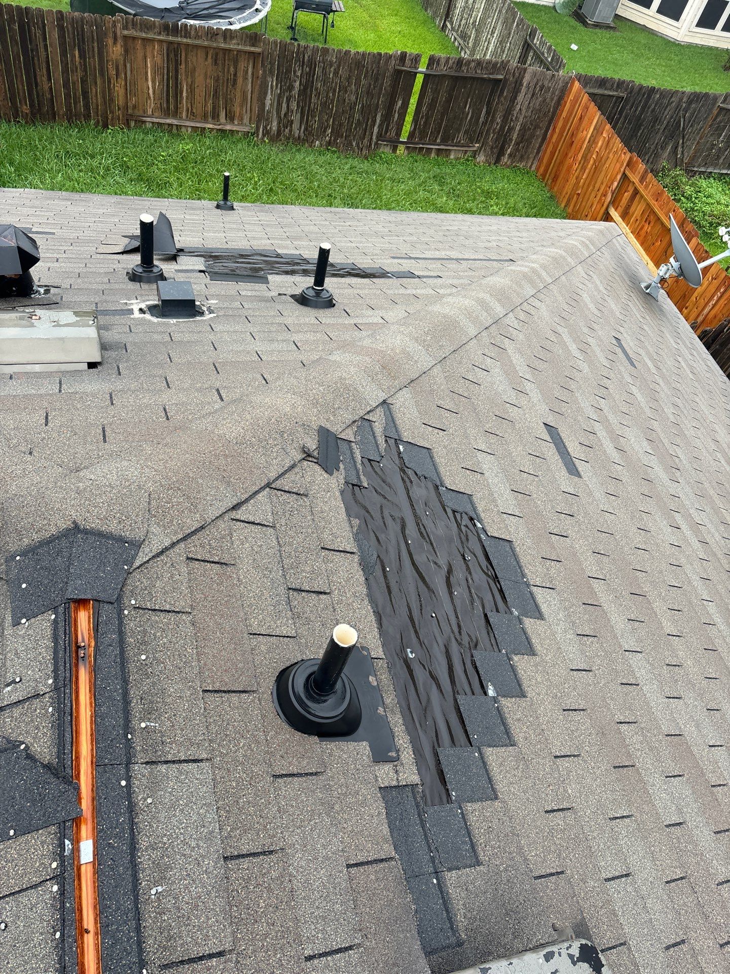 Residential Roofing Repair using Owen's Corning Duration (Lifetime) Shingles by Roof Repair Company
