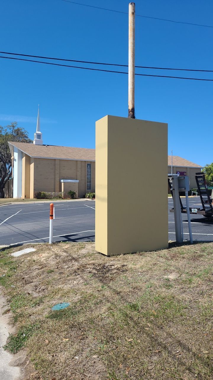 Pylon Sign for Christian Worship Center by SignCrafters