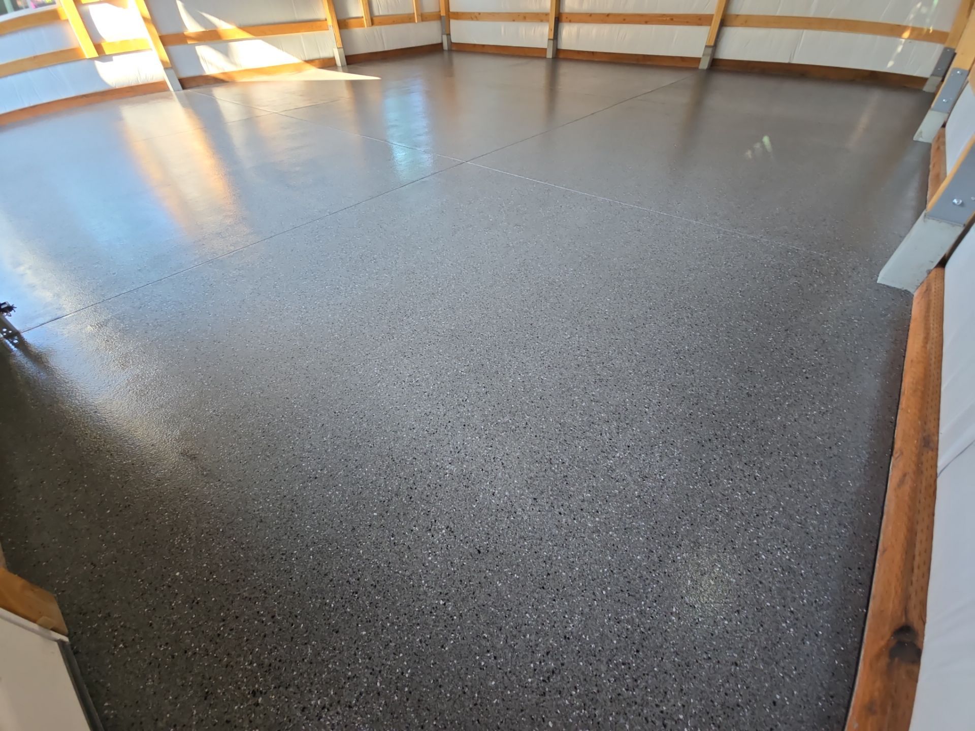 Shop Transformation using Slate Hybrid by Croc Coatings, LLC