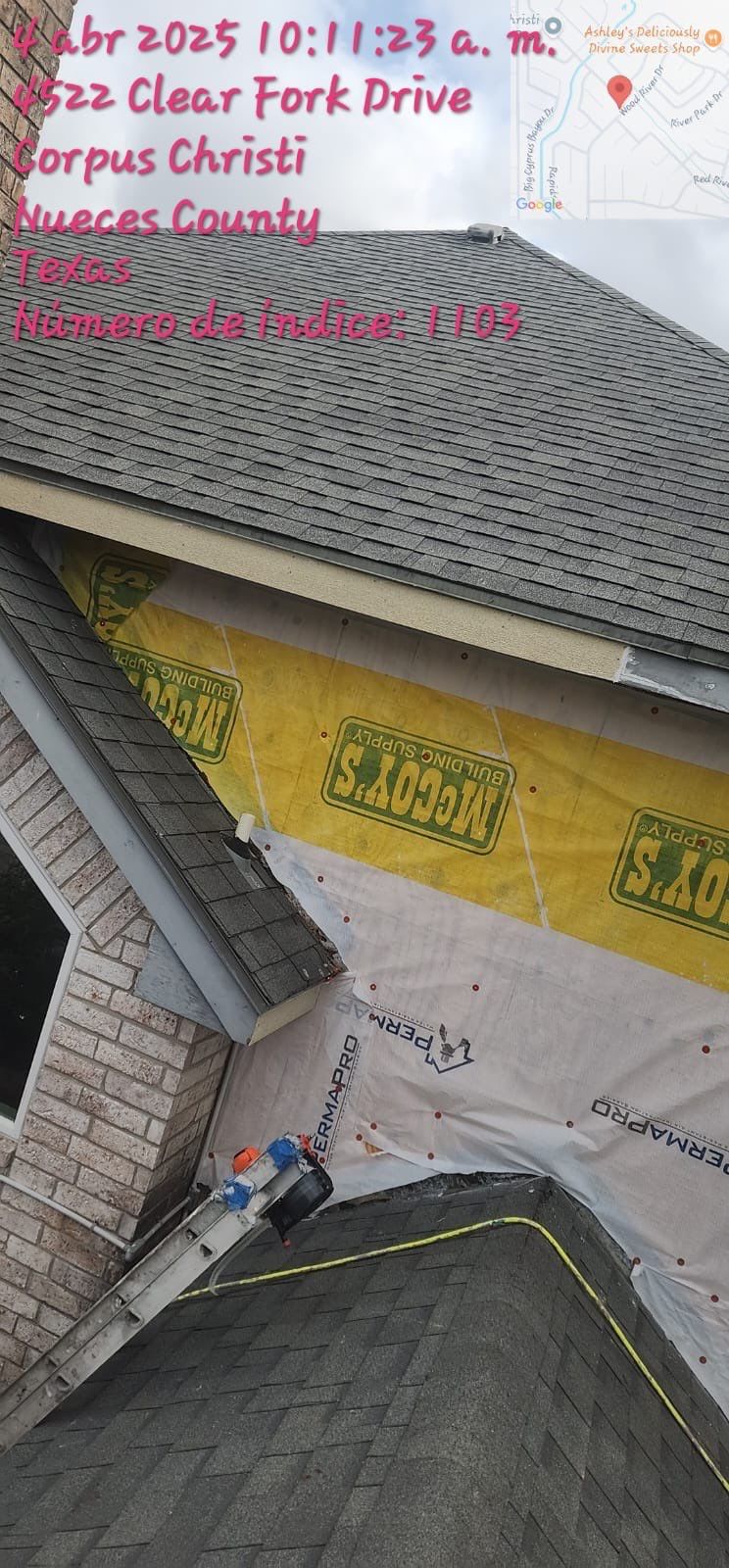 Run down on River Drive by Bayfront Roofing and Construction