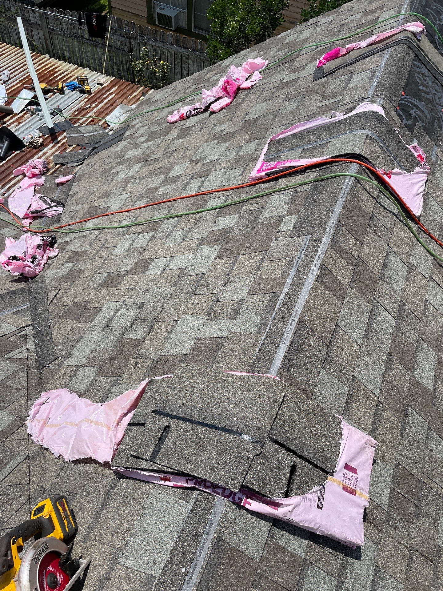Residential Roofing Installation using Owen's Corning Duration (Lifetime) Shingles by Roof Repair Services LLC
