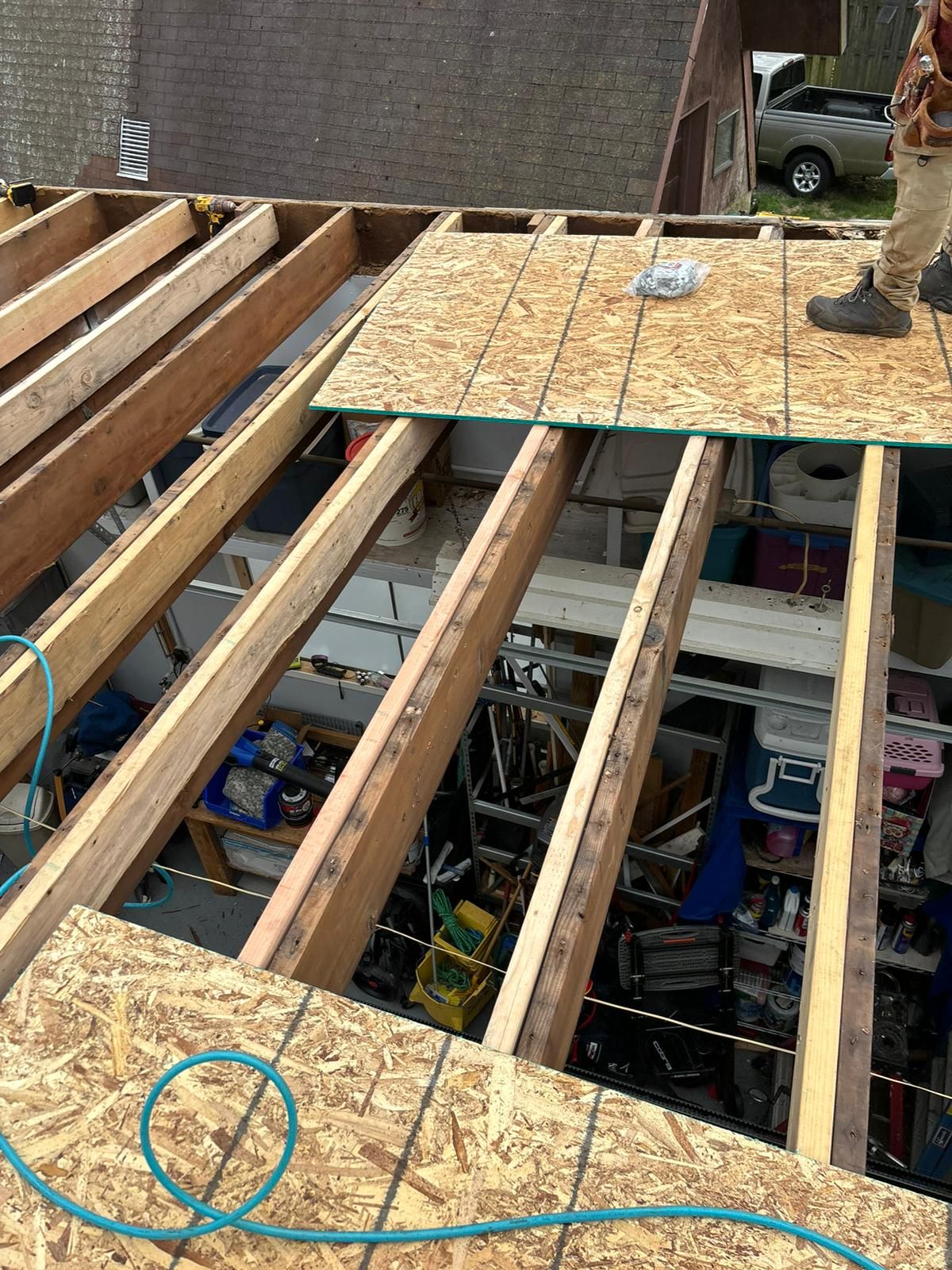 Roof Installation using GAF Timberline HDZ by ExteriorPros