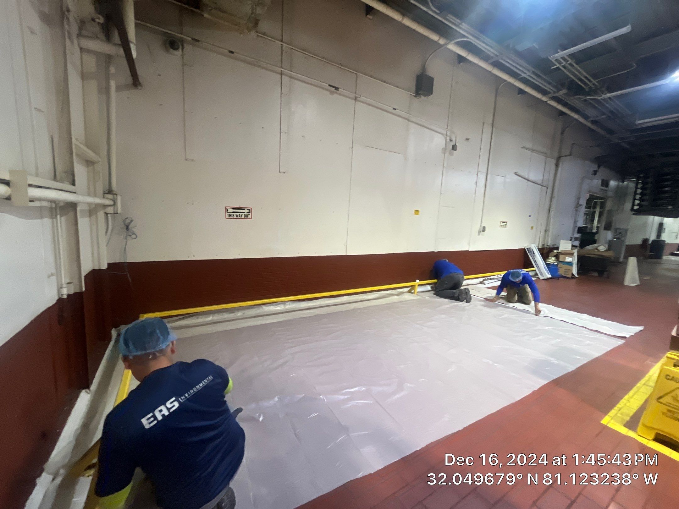 Transite Paneling Commercial Abatement by EAS Environmental, LLC.
