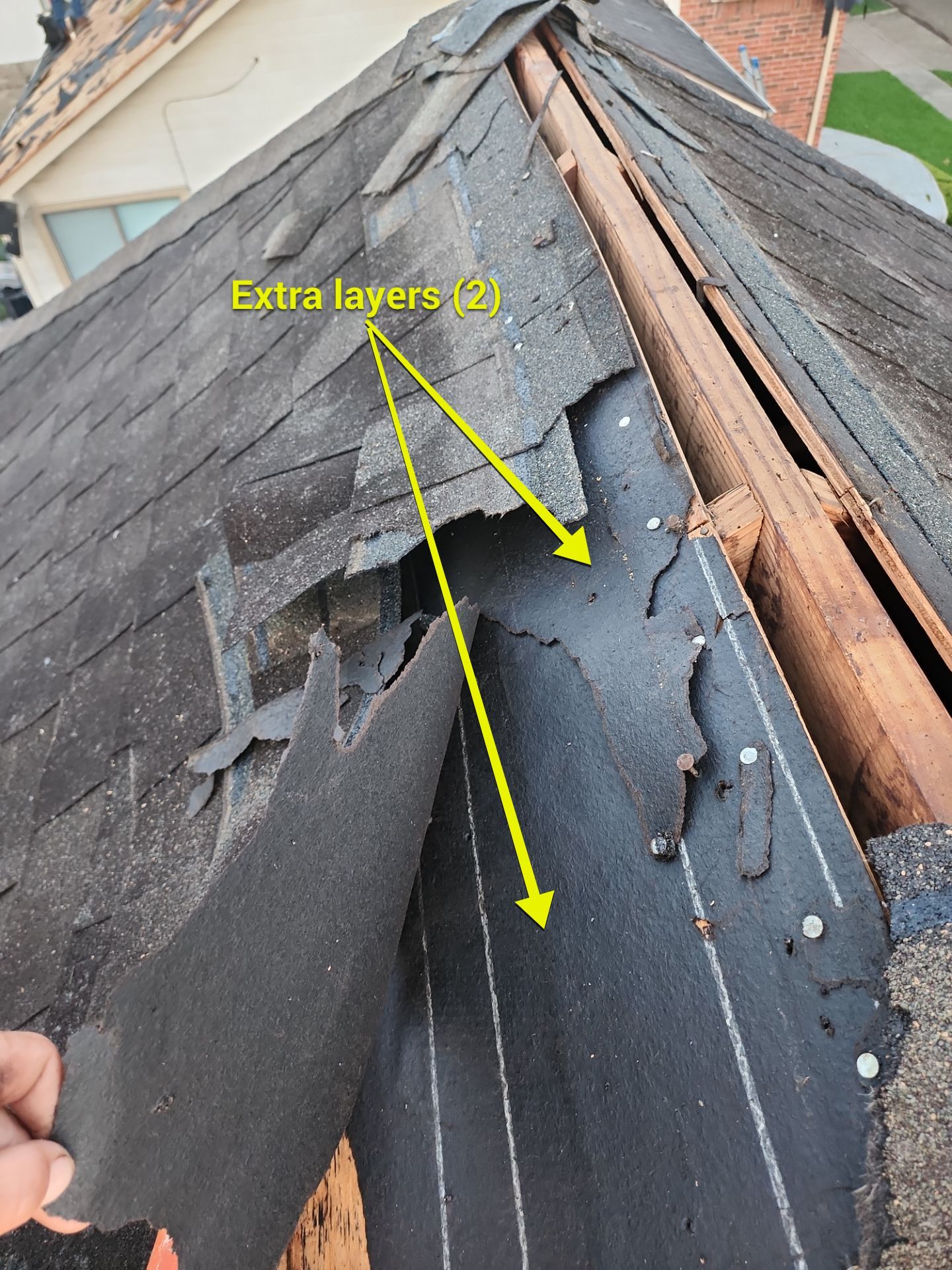 Residential Roofing Installation using Owen's Corning Duration (Lifetime) Shingles by Roof Repair Company