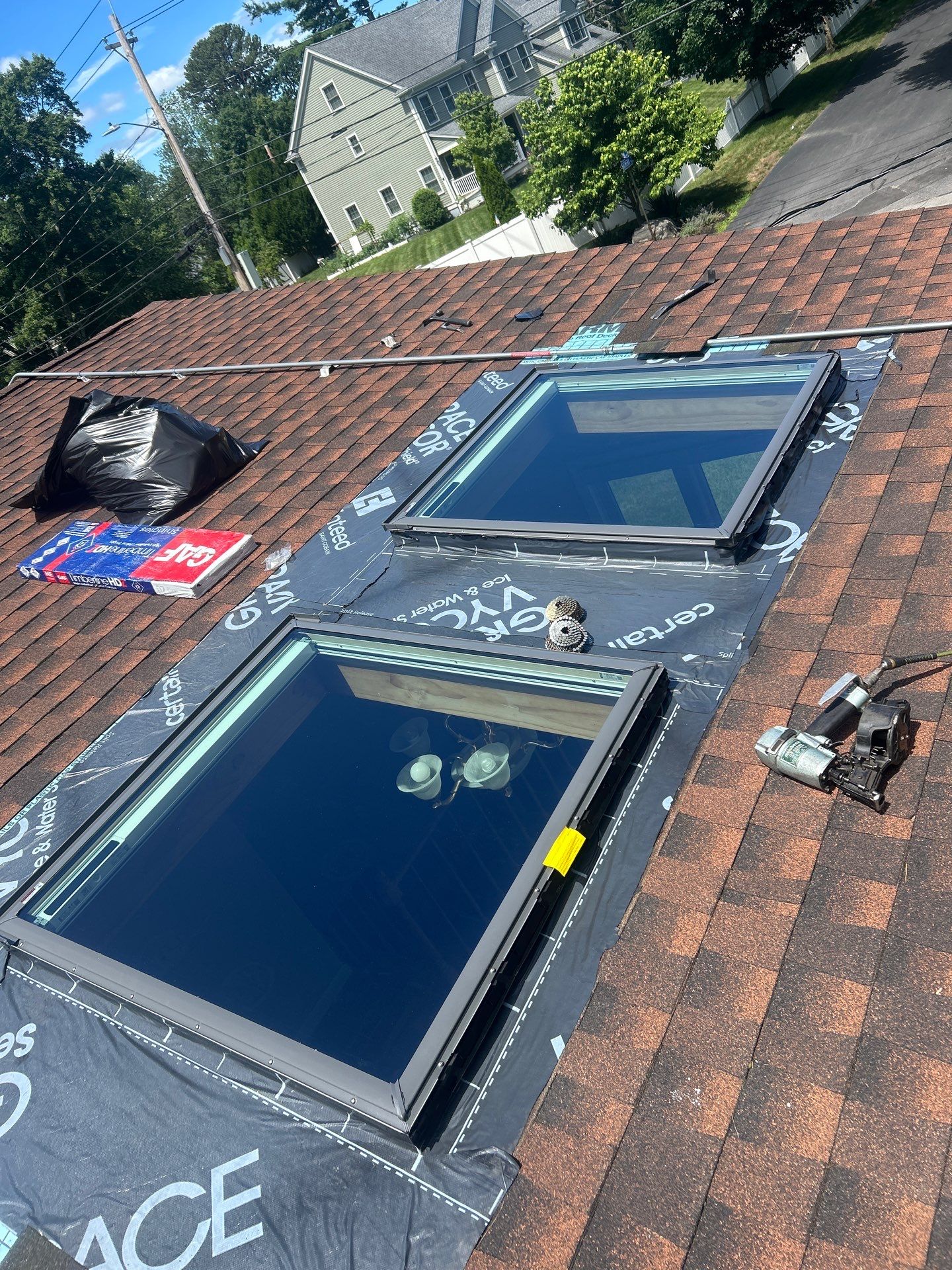 Project in Bedford, MA by Mighty Dog Roofing of Greater Middlesex County