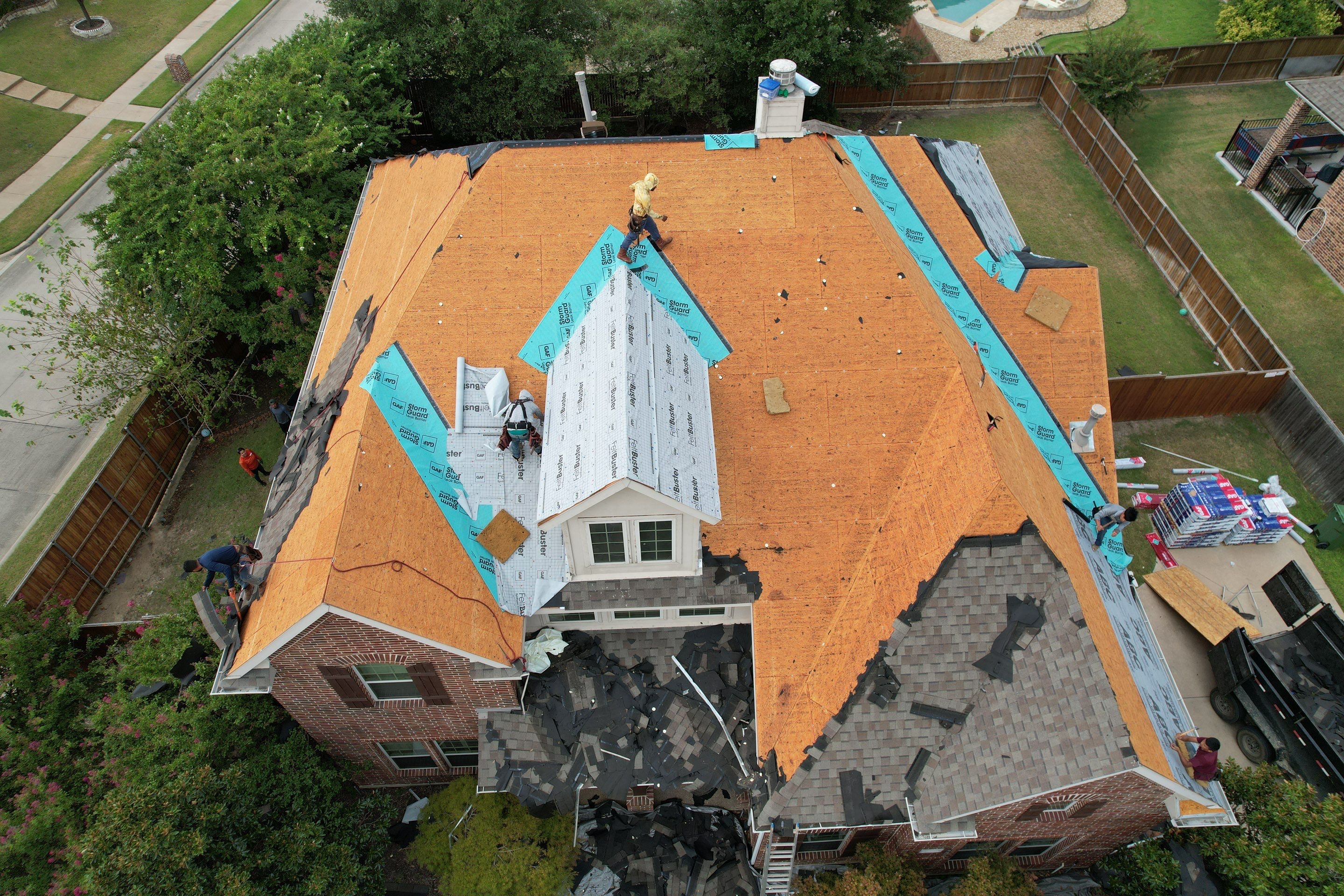 Project in Murphy by Zeus Exteriors