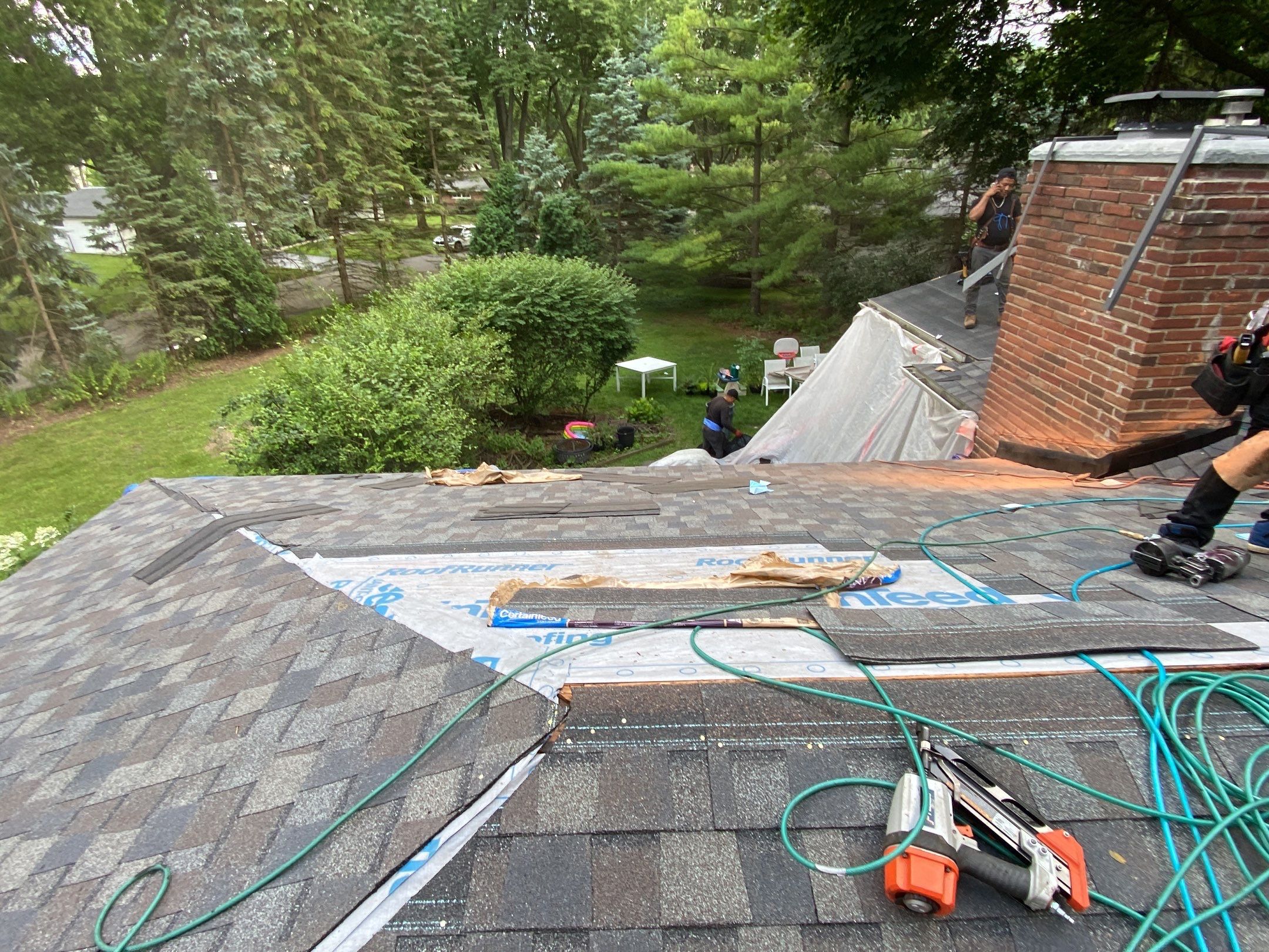 Roof Replacement using CertainTeed Landmark by 180 Contractors