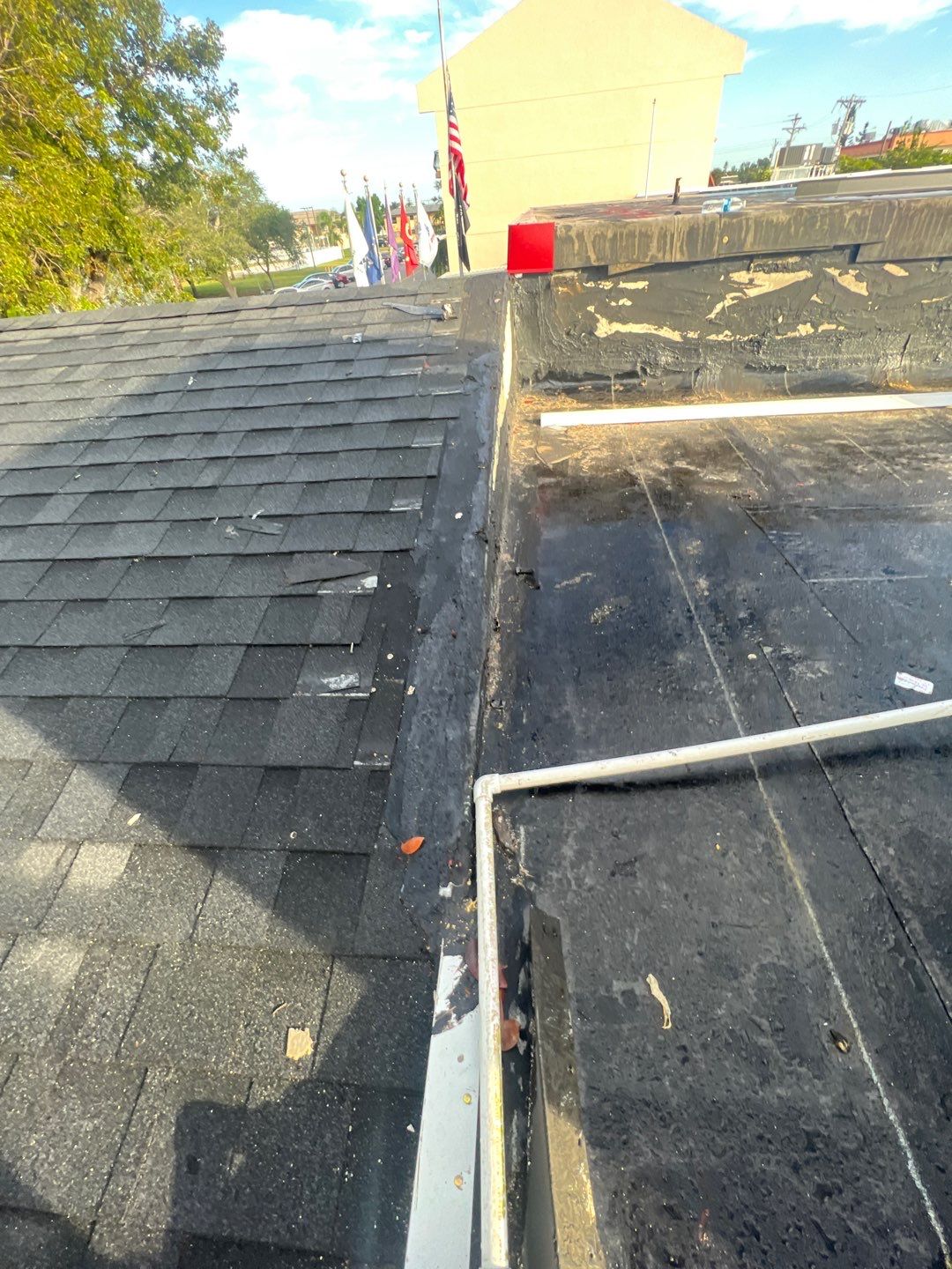 Commercial Roofing Installation using BUR by Four Peaks Roofing