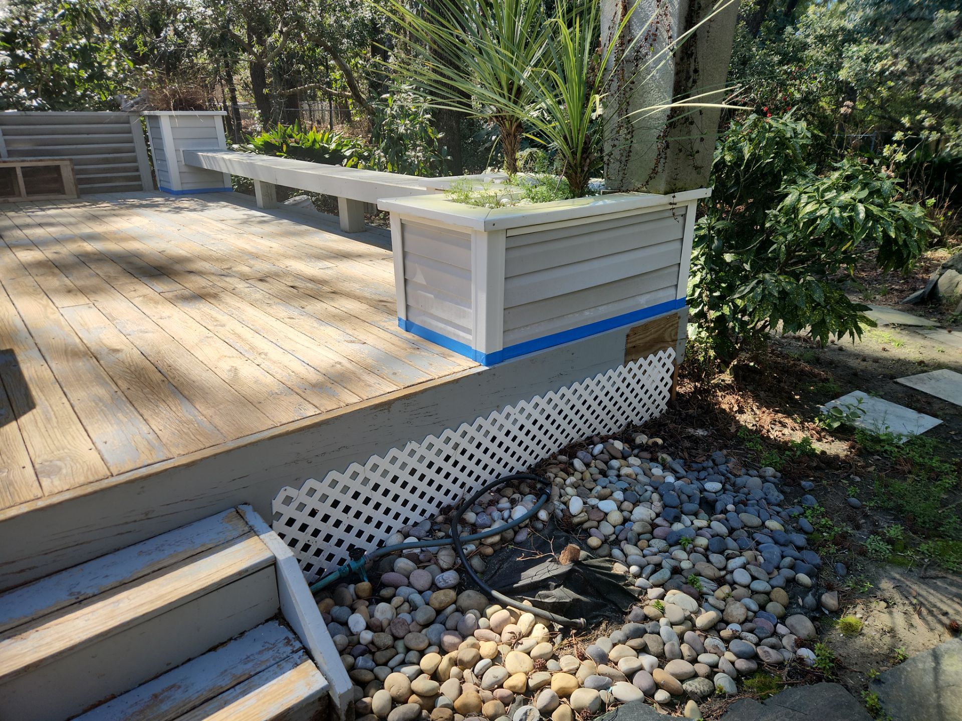 Deck using AcryFin by DuraSeal