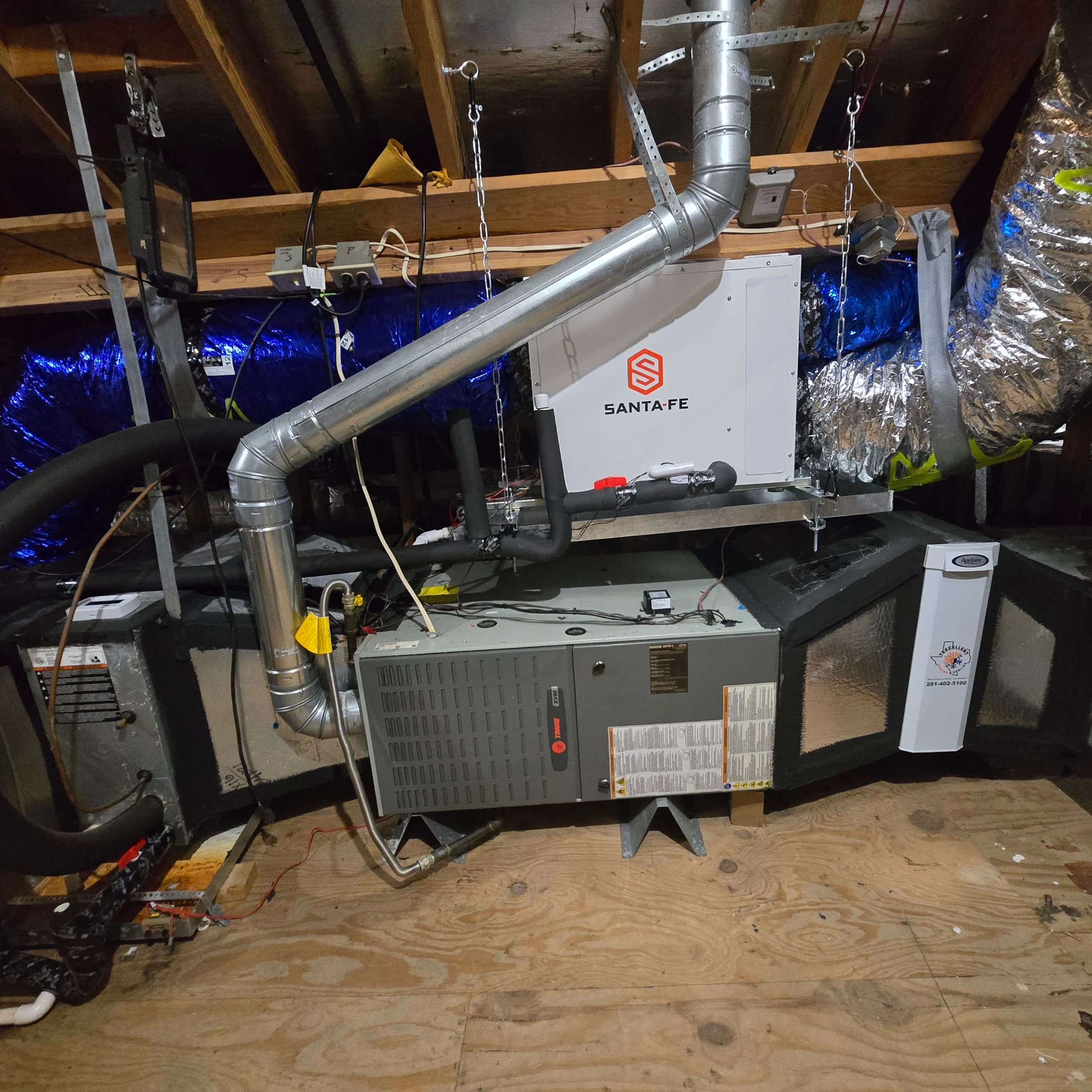 Project in Houston, TX by Texcellent A/C Service