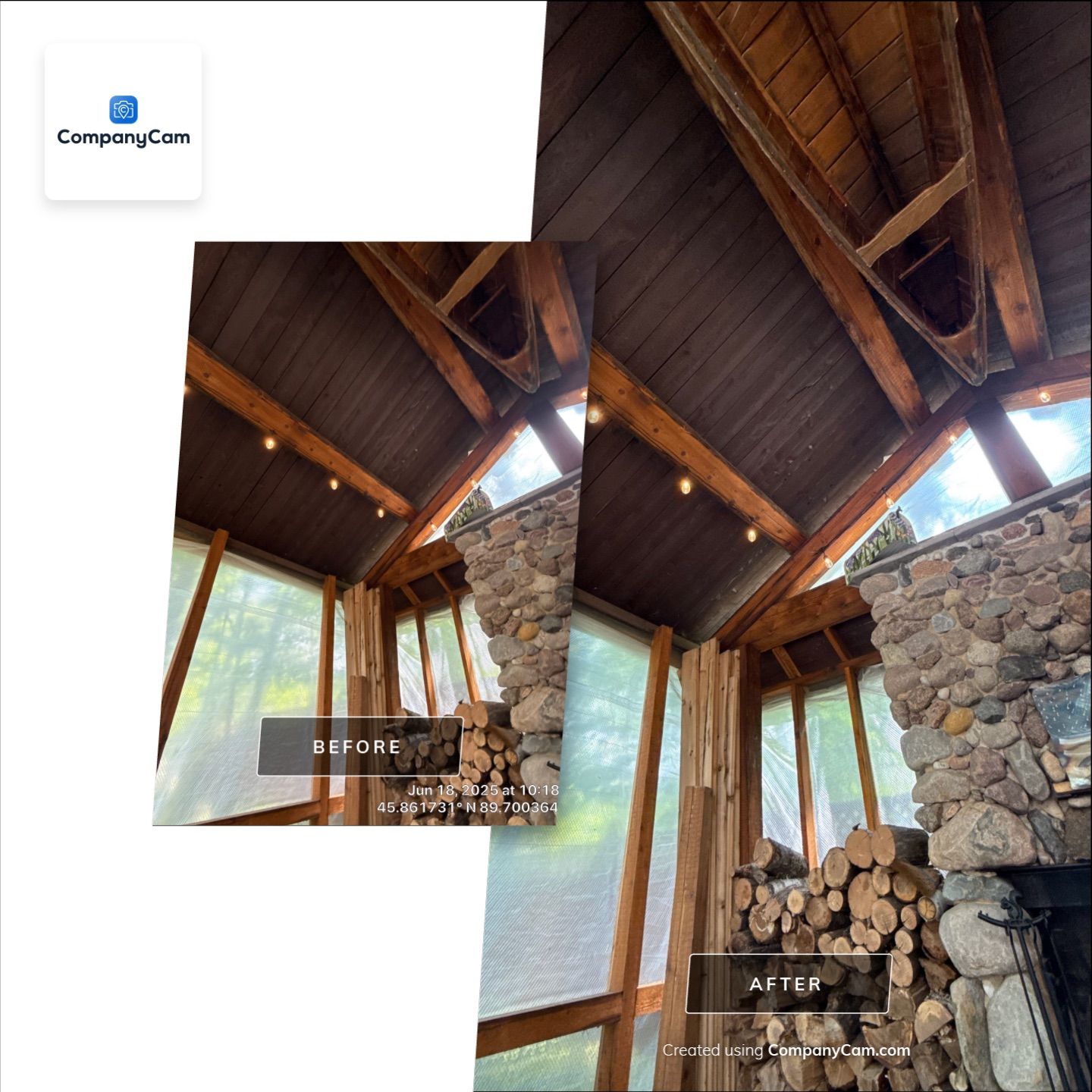 Bob and Suzy's Cabin by CompanyCam Sales Demo
