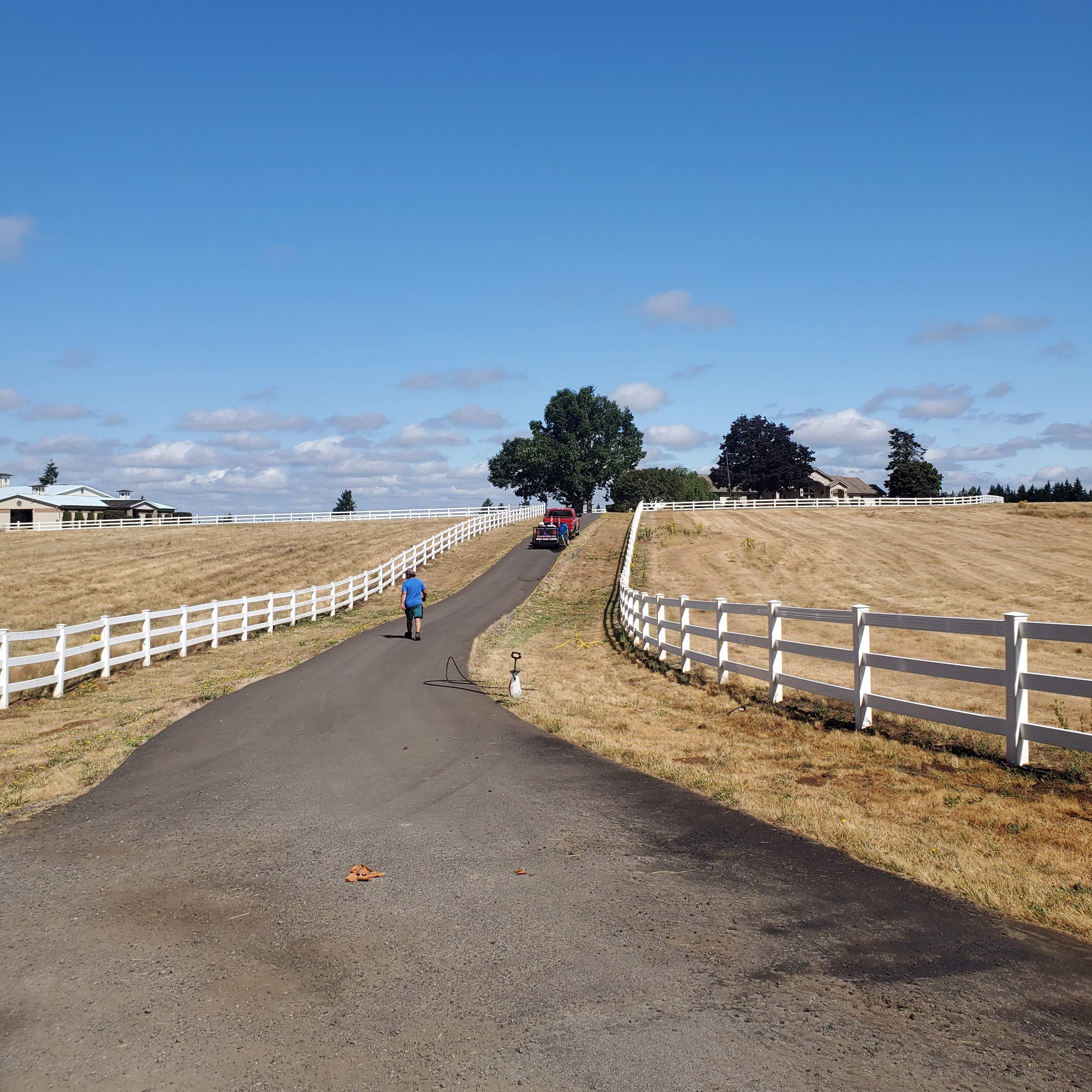 Vinyl Fence Wash using Surfactant by Willamette Outdoor Wash LLC