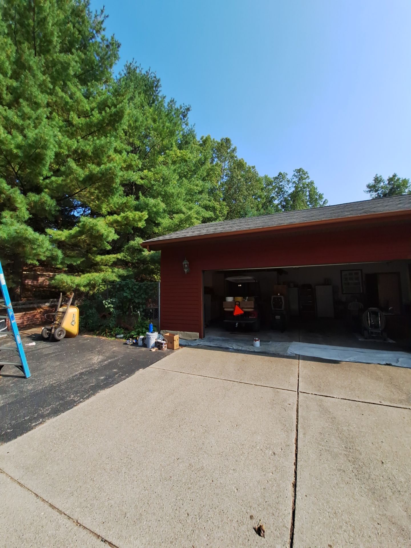 Color update with exterior staining and painting by Gordon Painting