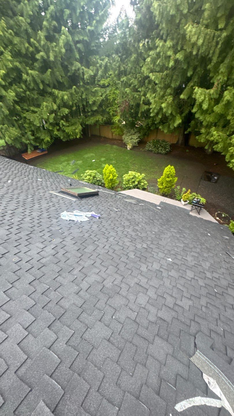 Residential Roofing Installation using GAF UHDZ Shingles by Roofing Formula LLC