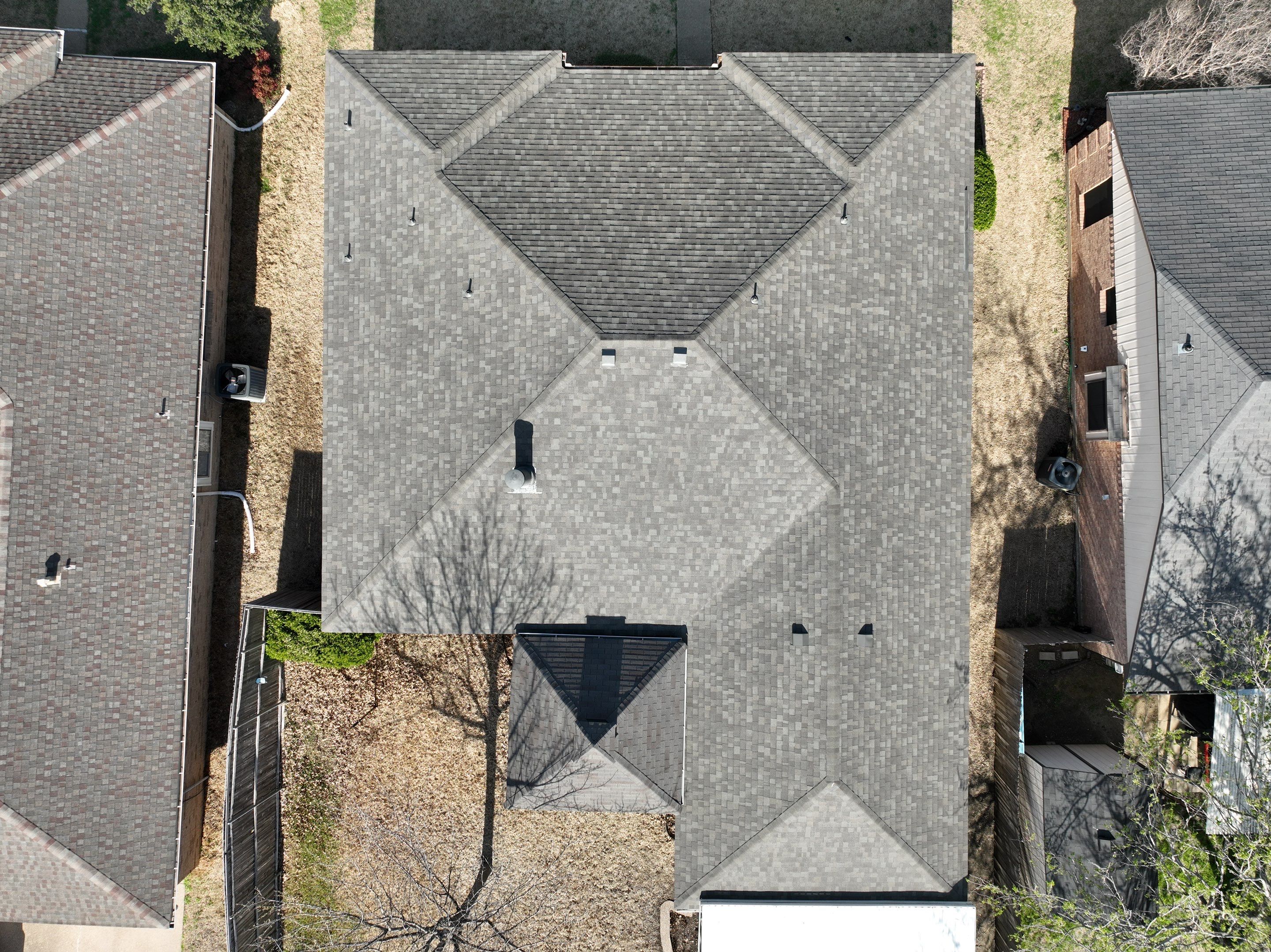 Residential Roofing Installation using Owens Corning Oakridge Driftwood by OneSource Roofing and Restoration