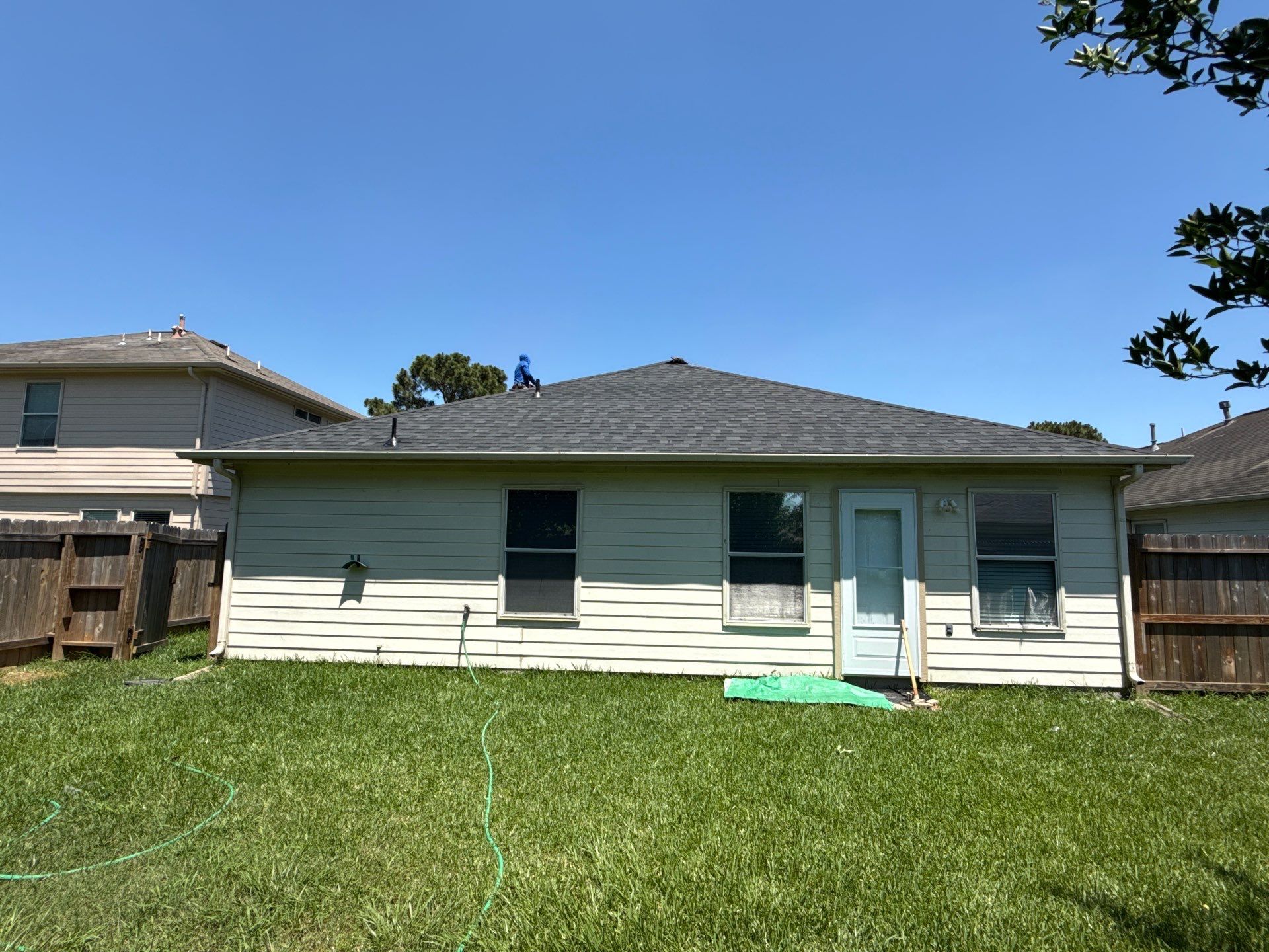 Roof Remplacement with Solar Panel by CAP Roofing and Construction LLC
