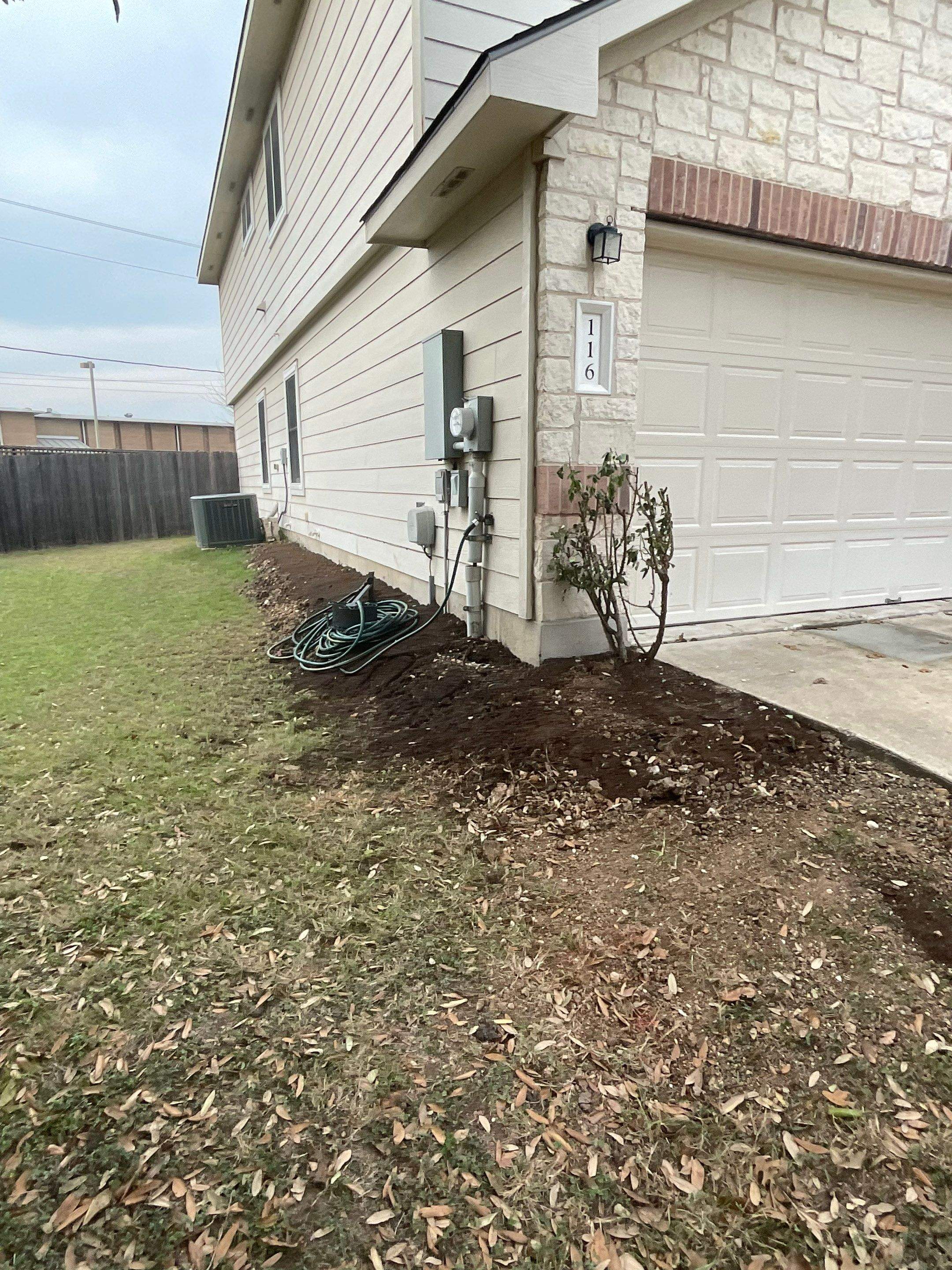 Horizontal Siding Replacement and Concrete Patio Installation in Lincoln by CompanyCam