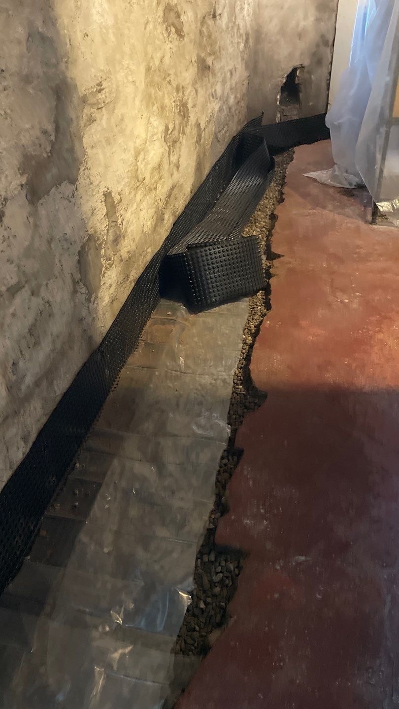 Full Basement Fix for Steve and Lisa by Waterproofing Northeast