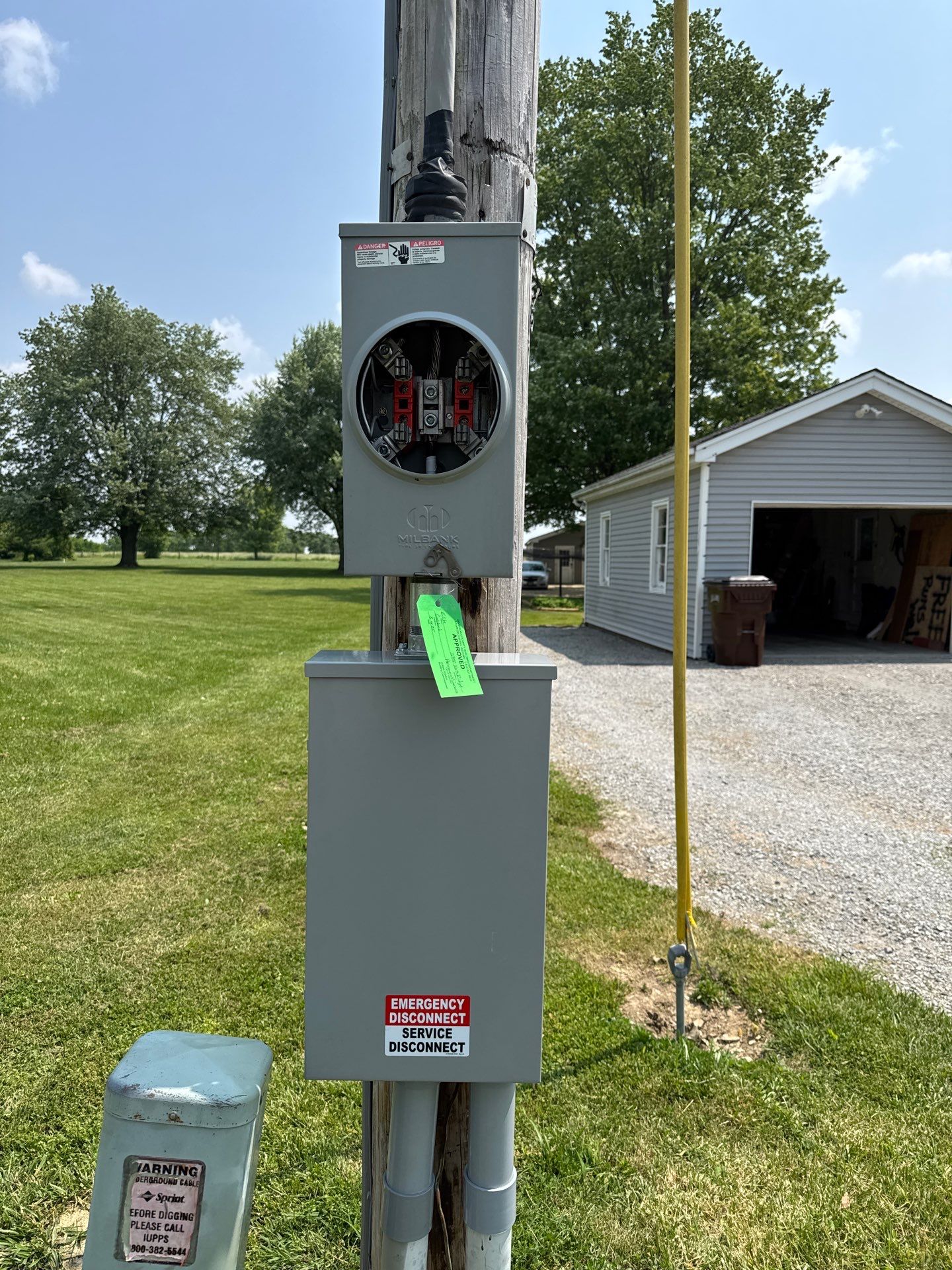 Outdoor Service Disconnect Replacement by Elite Electrical Solutions LLC