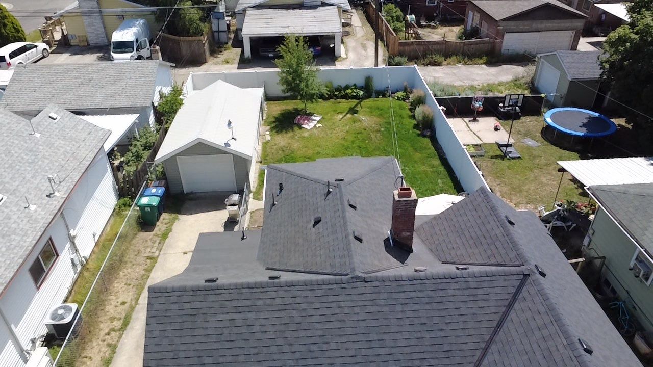 Residential Roof Replacement and Decking Repair in E Courtland Ave Spokane WA 99207 The Cascade System - Certainteed Landmark® Shingle - Moire Black by Alpine Roofing