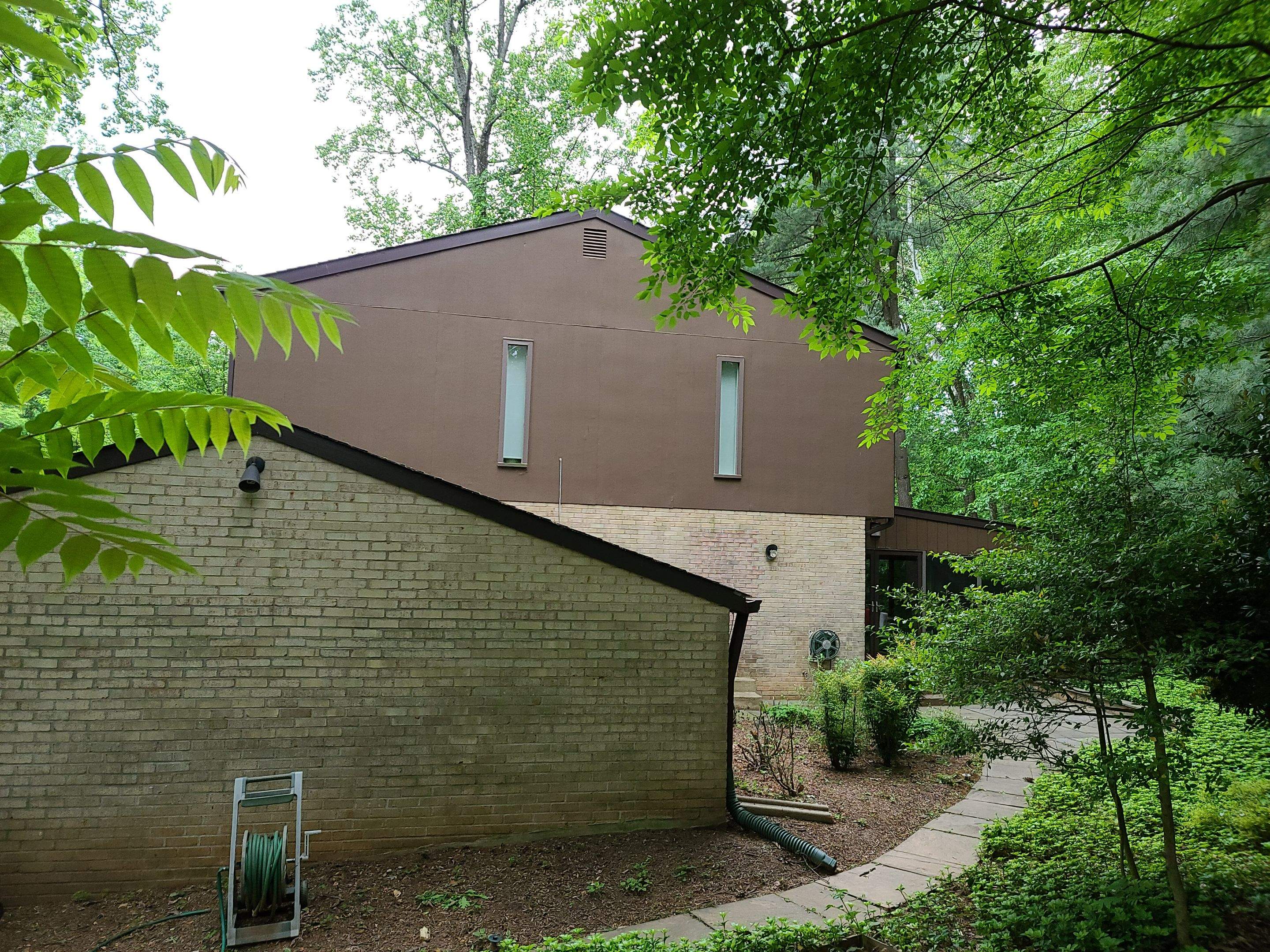 James Hardie Board and Batten Siding and ProVia entry door by Window Depot of Annapolis