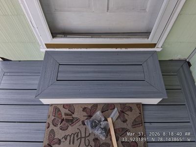 Deck Build (Composite / Trex Decking) using Trex Composite Decking in Oak Island, NC by your Trusted Licensed General Contractor by RGR Construction and Roofing, LLC