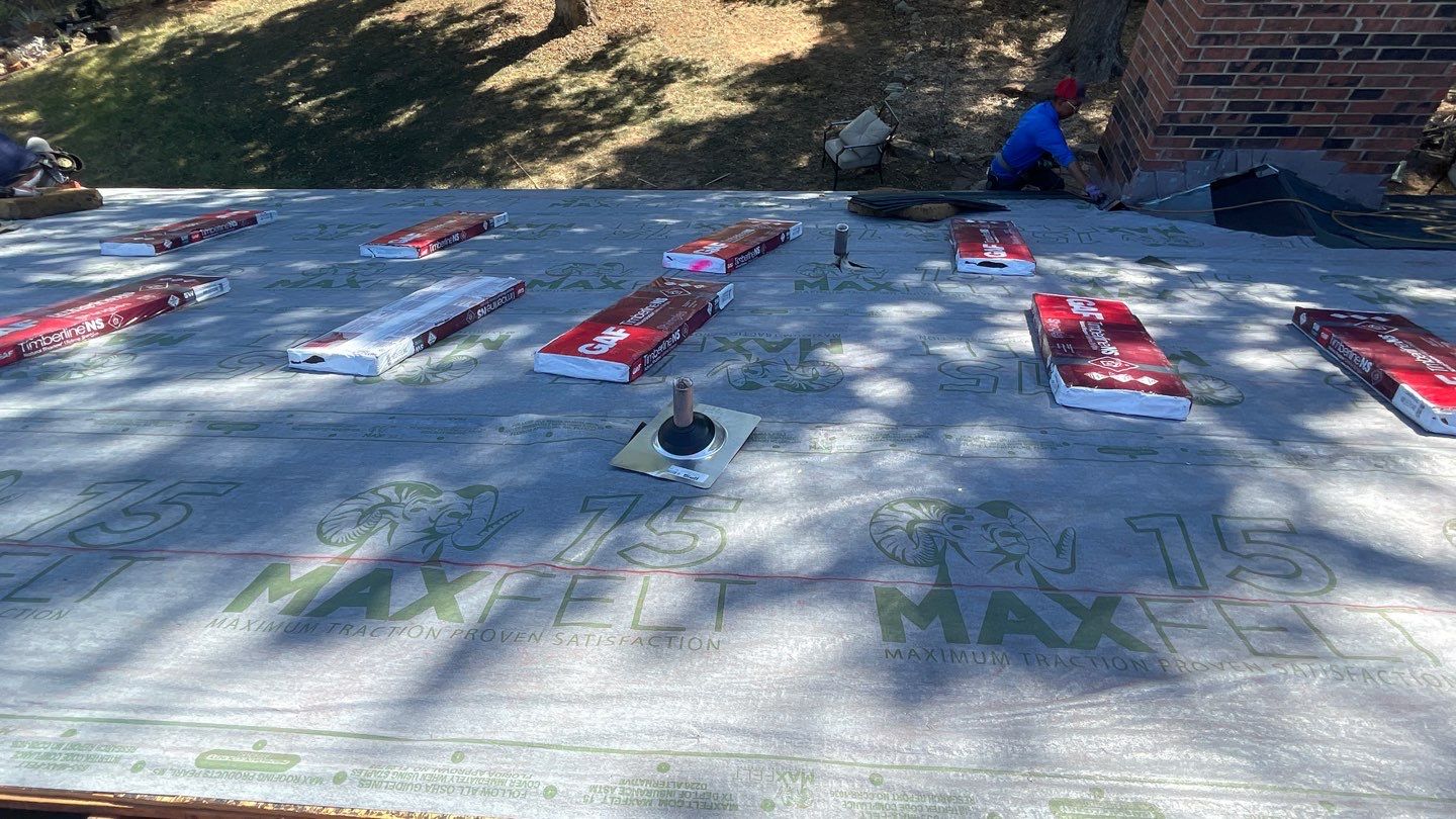 Residential Roofing Installation using GAF Natural Shadow  by A & H Roofing and Contracting