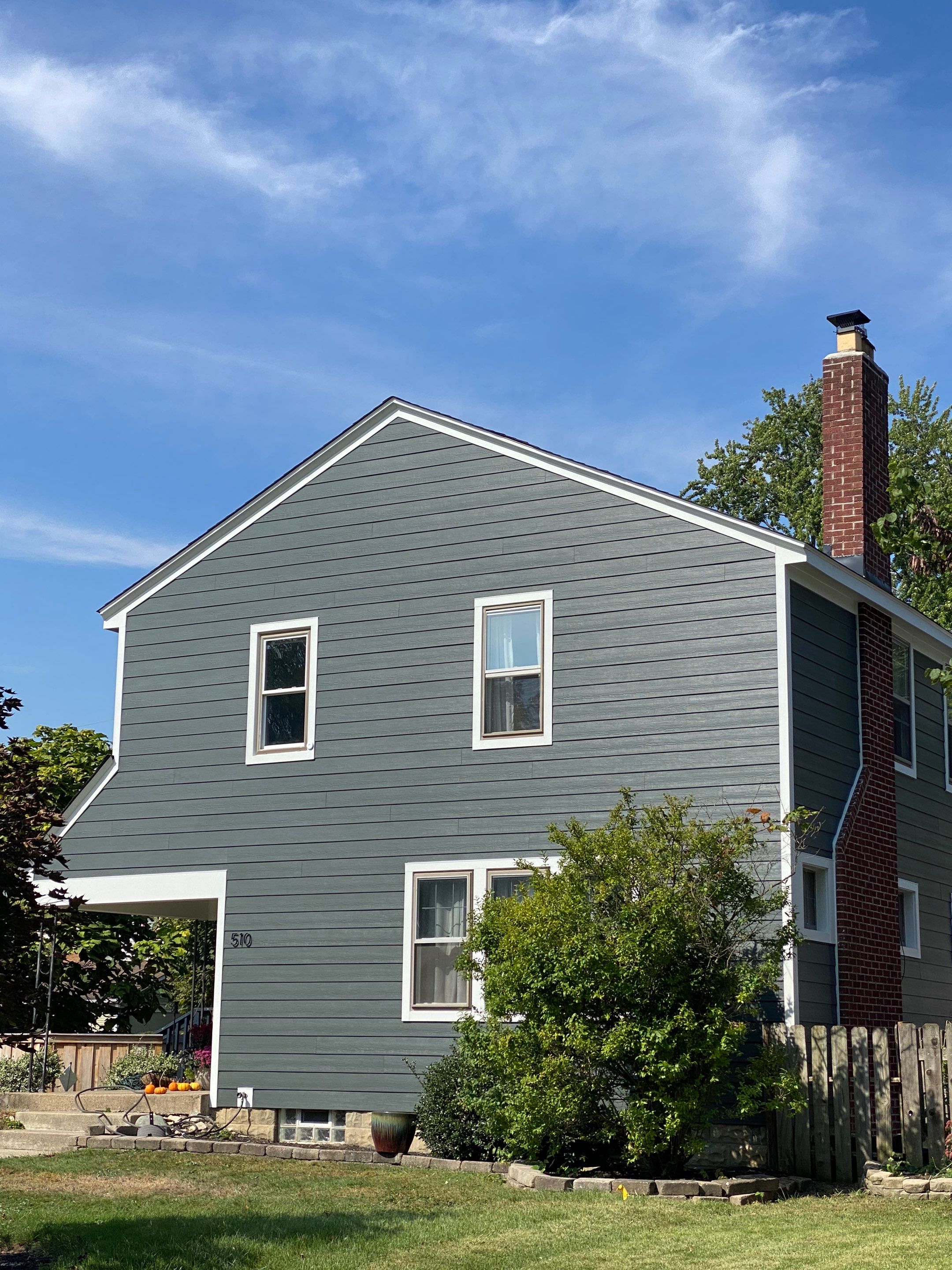 Siding Installation using James Hardie Fiber Cement Lap Siding by Best Exteriors Inc