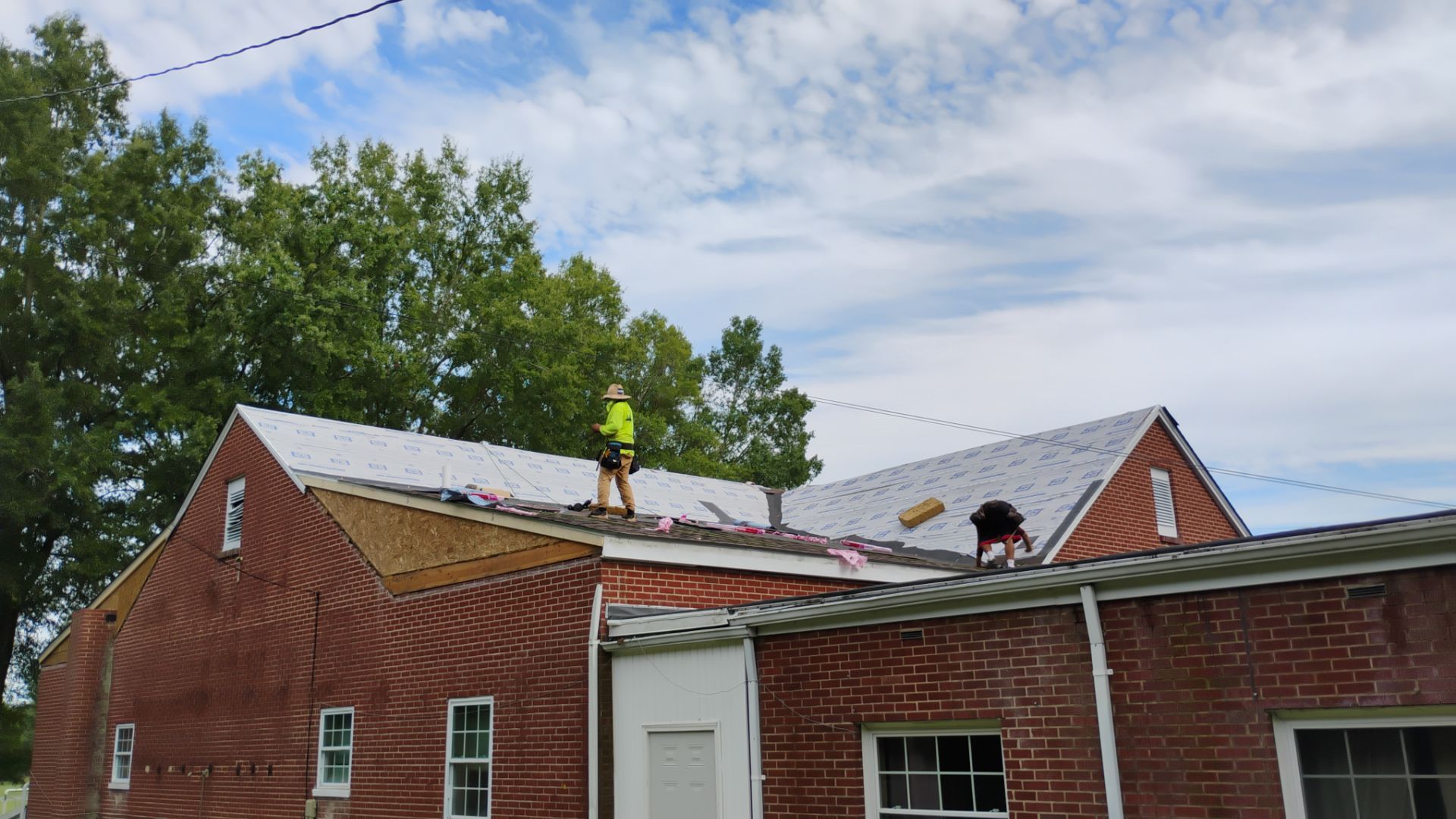 Church roof by BROCK BUILDERS