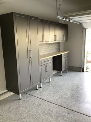 Garage Storage & Concrete Coating in Lathrop California