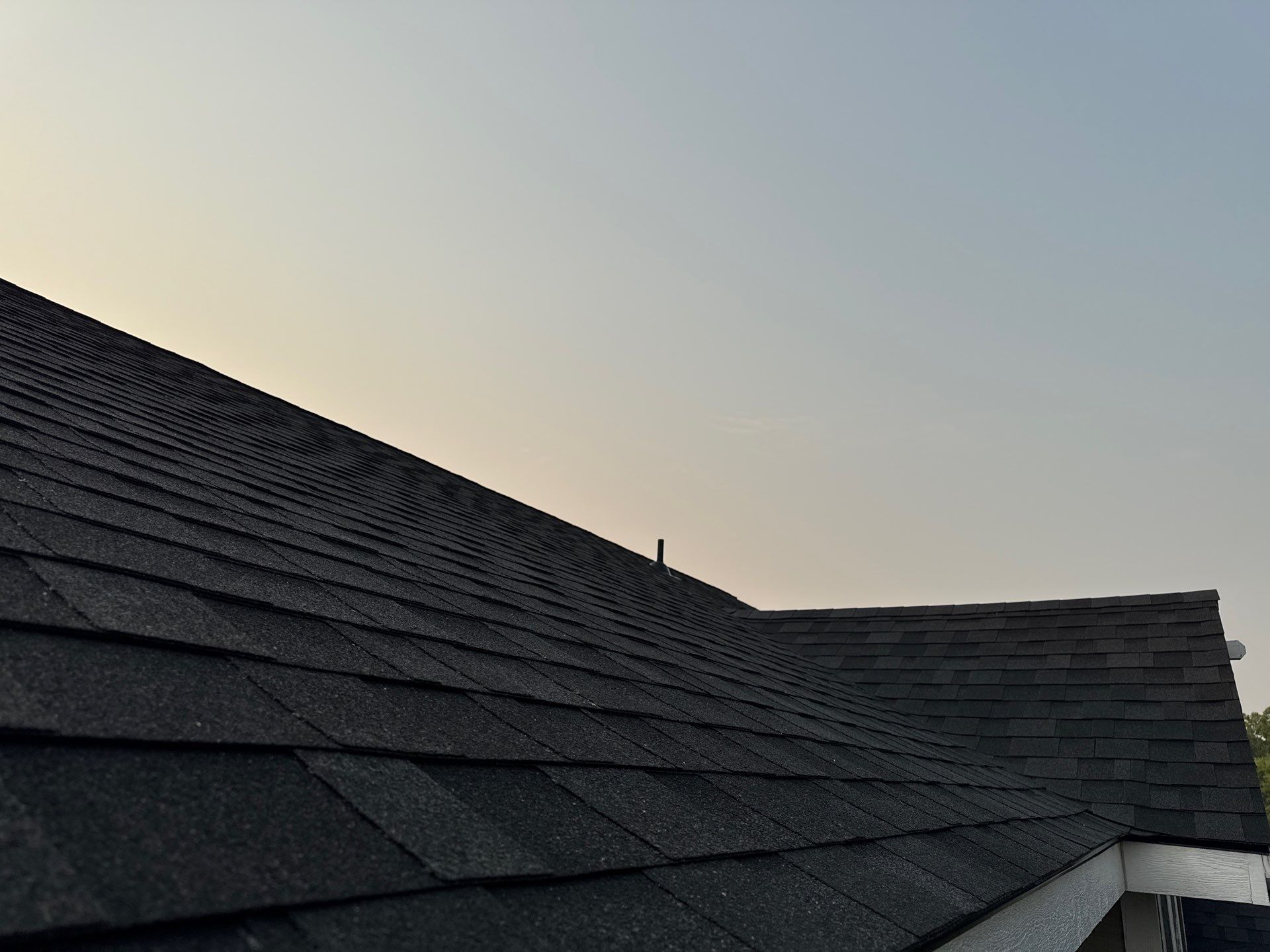 Meridian Residential Roof Replacement Using Dark Gray Architectural Shingles by Olive Roofing
