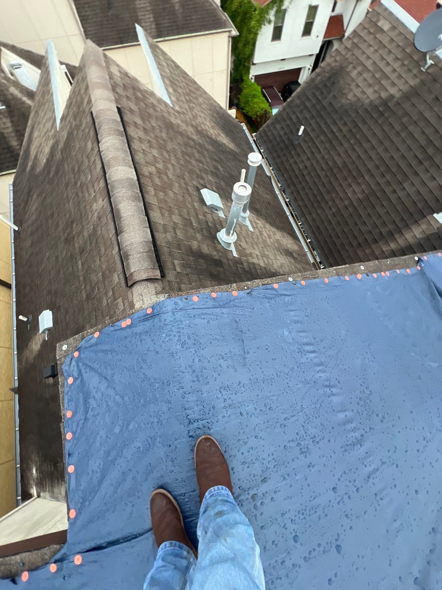 Residential Roofing Repair using Owen's Corning Duration (Lifetime) Shingles by Roof Repair Company