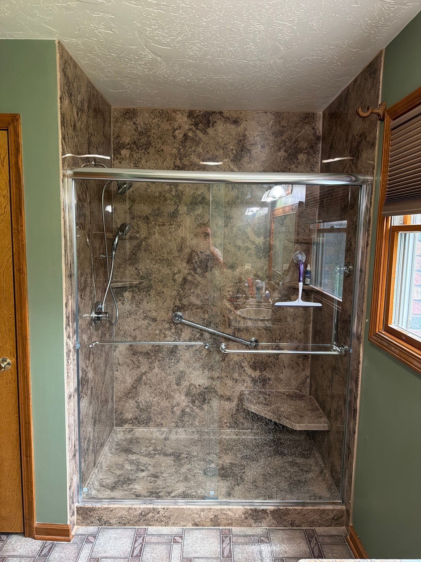 Shower Upgrade - Kit to Custom by BathPlanet SW Virginia