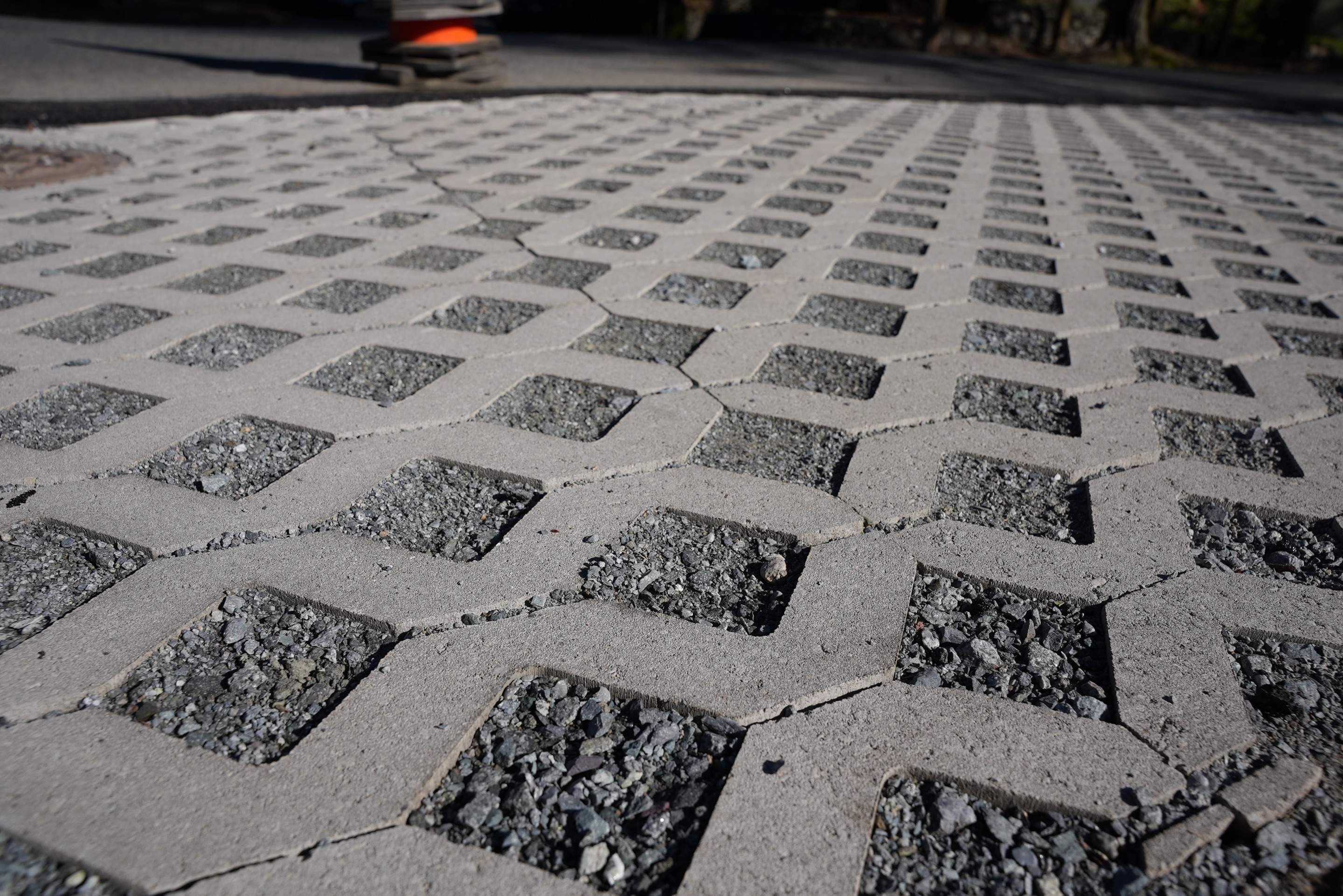 Russell | Turfstone Pavers Driveway  by Jireh Asphalt & Concrete Inc 