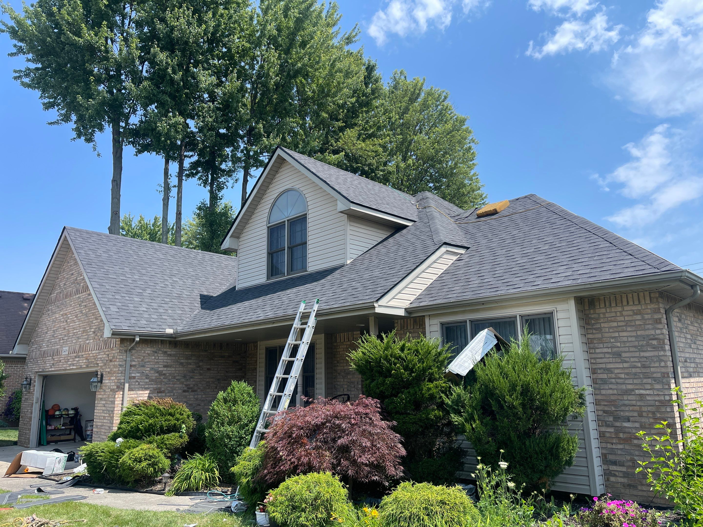 Residential Roofing Installation using IKO DYNASTY - Granite Black by JNR Roofing LLC