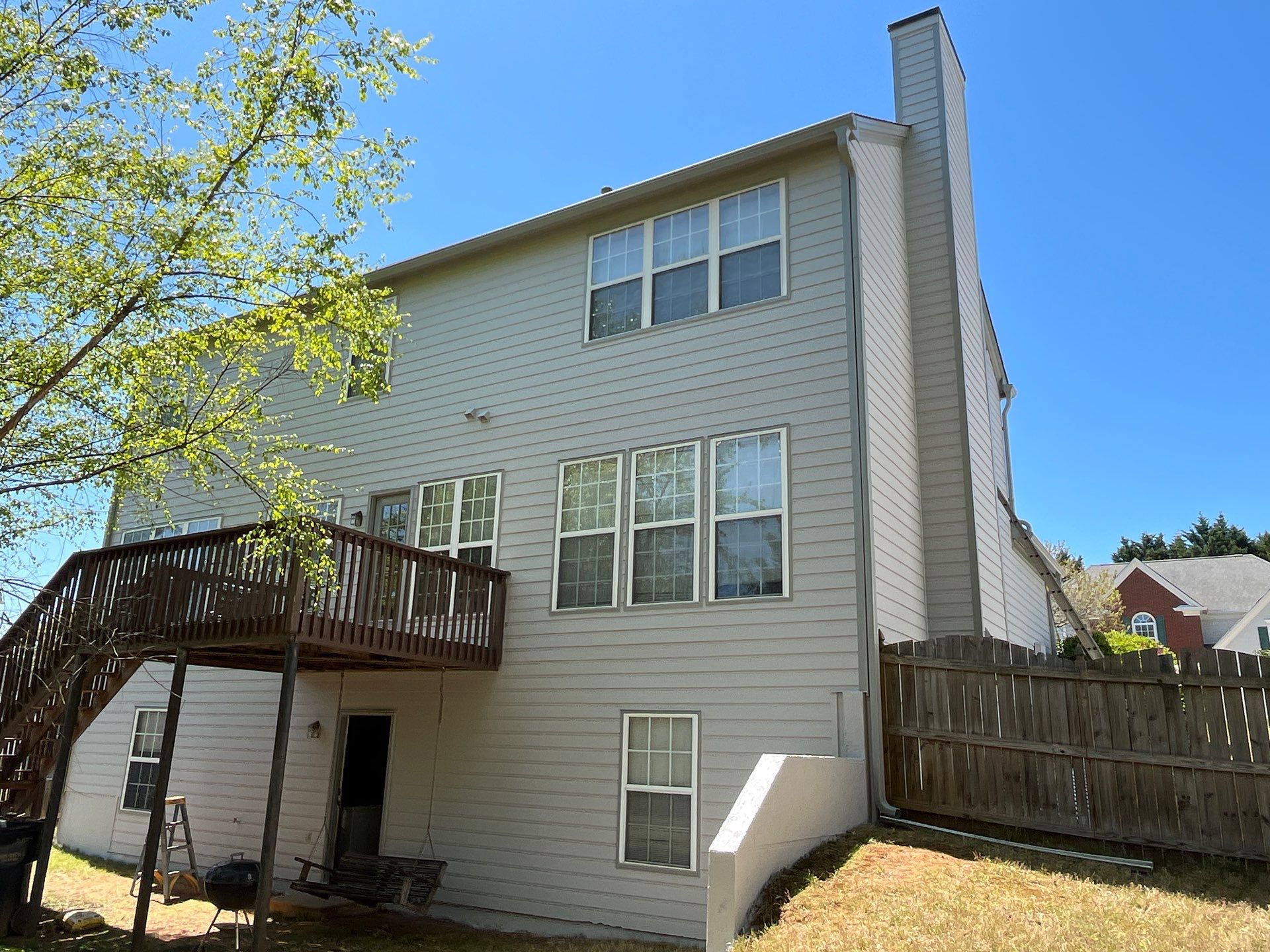 Rotten Wood Replacement Plus Stucco & Siding Painting  by Nelson Exteriors 