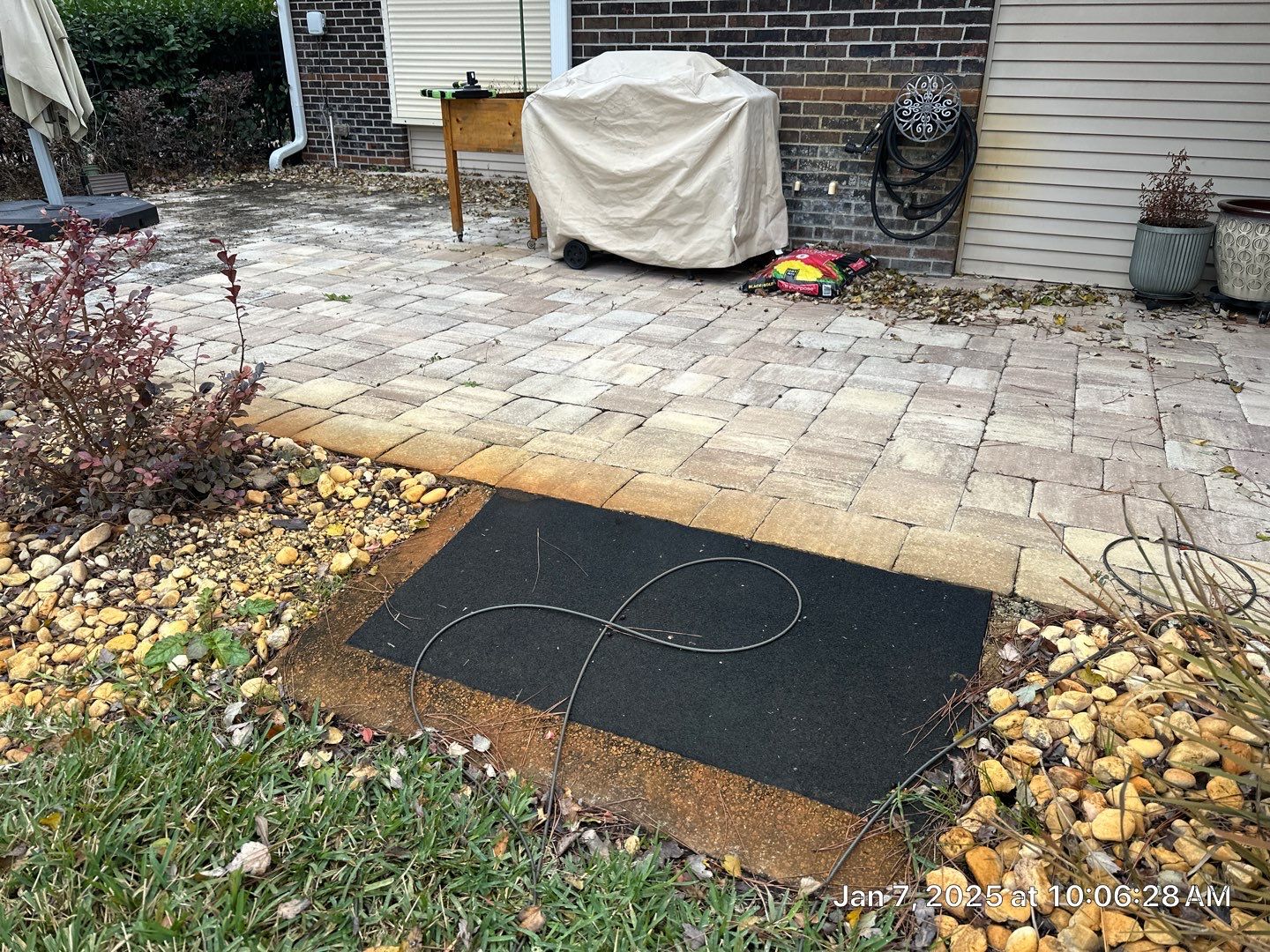 paver patio using Concrete Sealant by DuraSeal